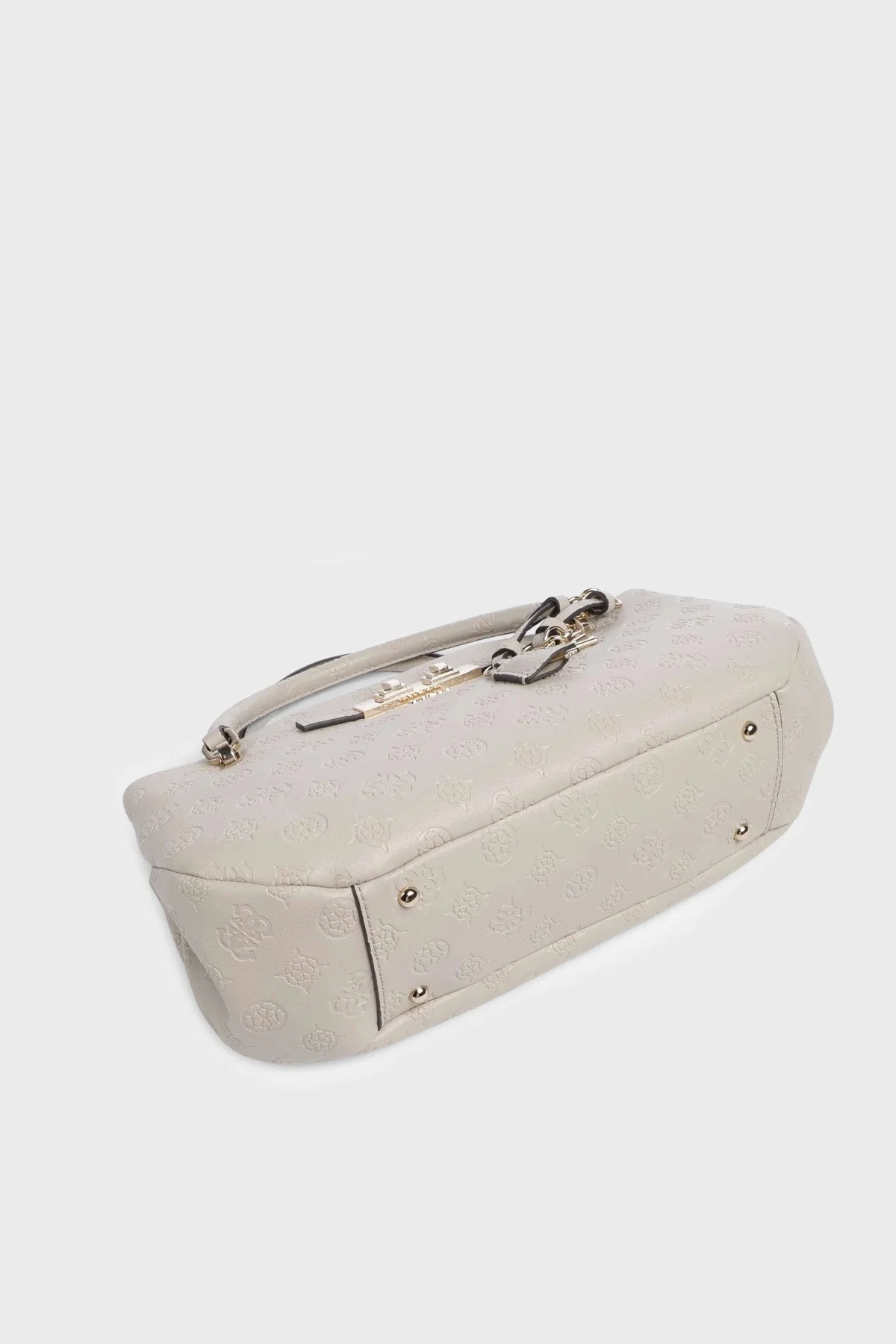 Guess Carmella Logolu Çıkarılabilir Askılı HWPD2225050 Kadın Çanta HWPD22 25050 BNN Krem - 4