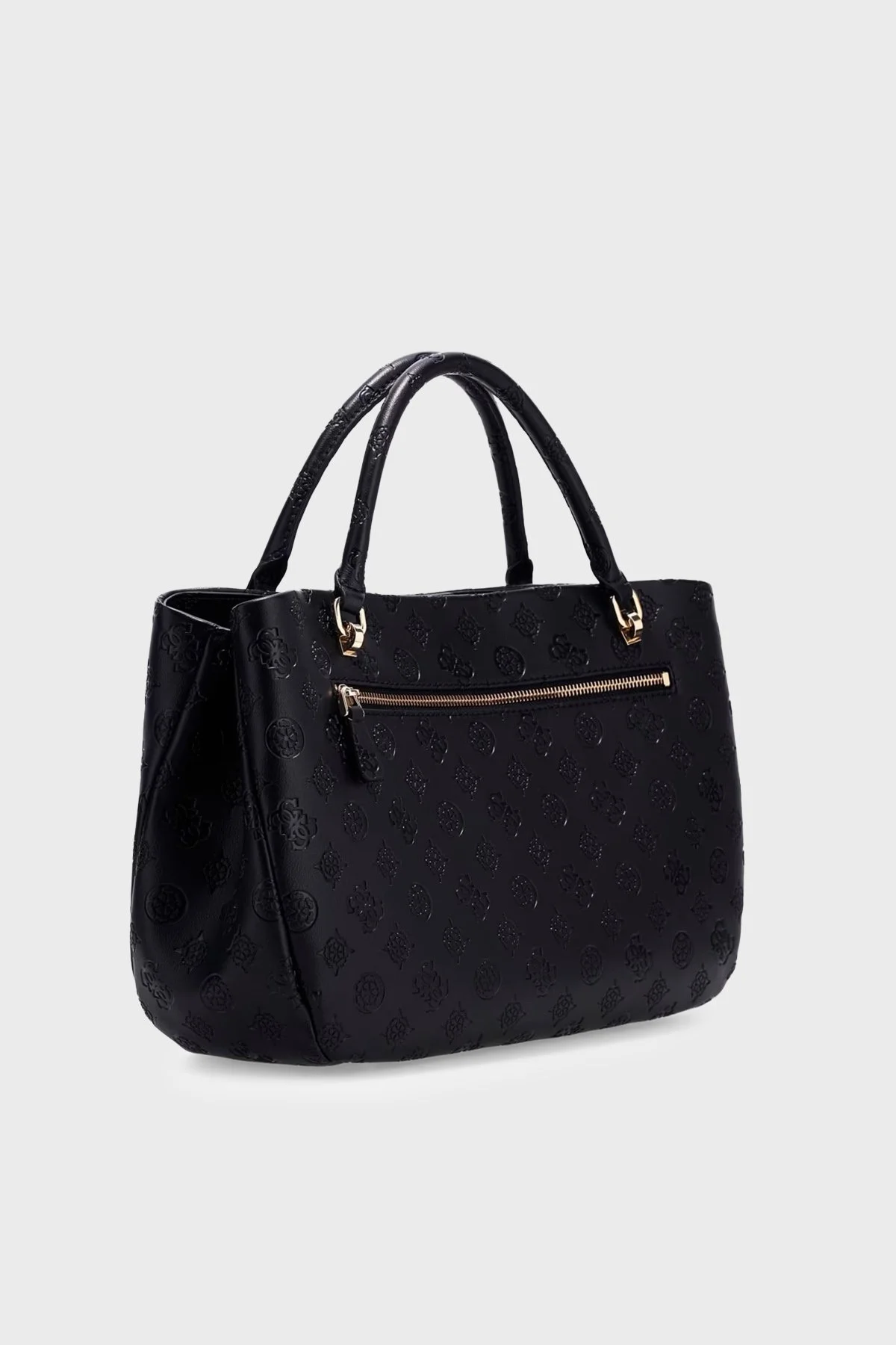Guess Carmella Logolu Çıkarılabilir Askılı HWPD2225060 Kadın Çanta HWPD22 25060 BLO Siyah - 4