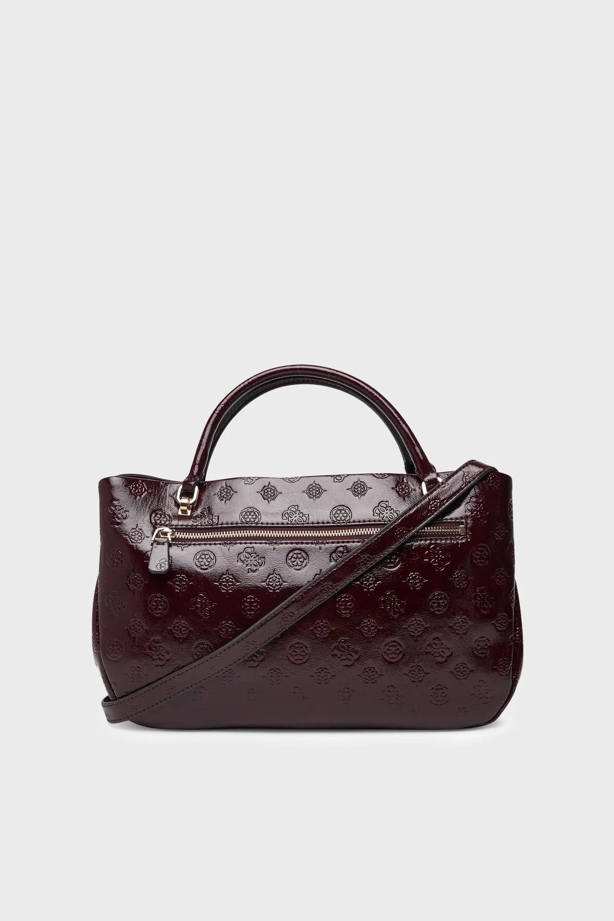 Guess Carmella Logolu Çıkarılabilir Askılı HWPT2225050 Kadın Çanta HWPT22 25050 BDL Bordo - 3