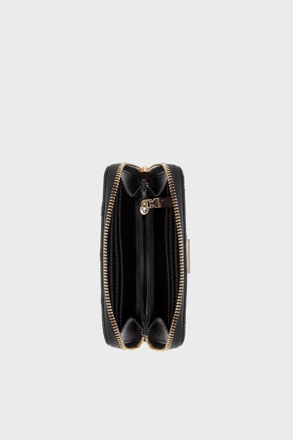 Guess Carmella Logolu Fermuarlı Kadın Cüzdan SWPD22 25140 BLO Siyah - 3