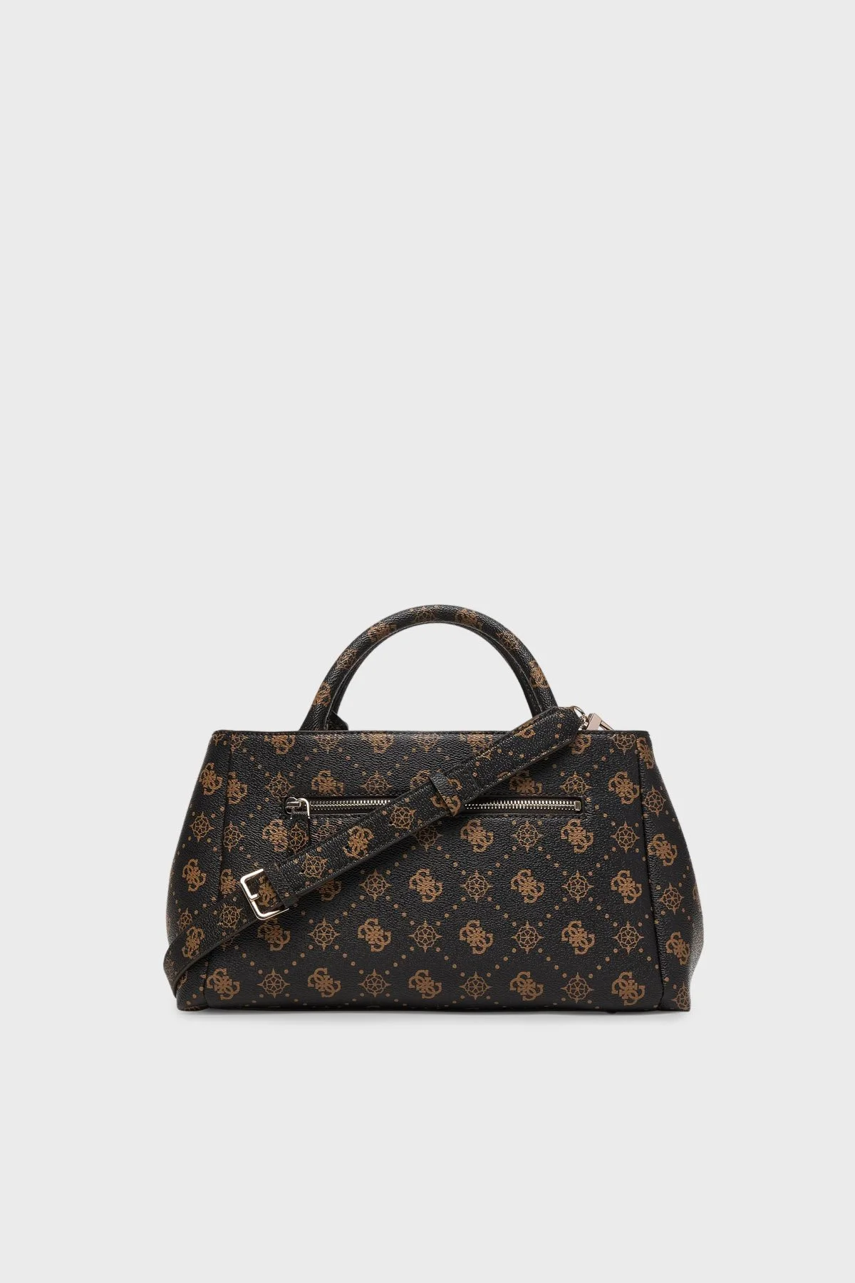 Guess Carrie Logo Çıkarılabilir Askılı HWGP9898060 Bayan Çanta HWGP98 98060 ESL KAHVE - 4