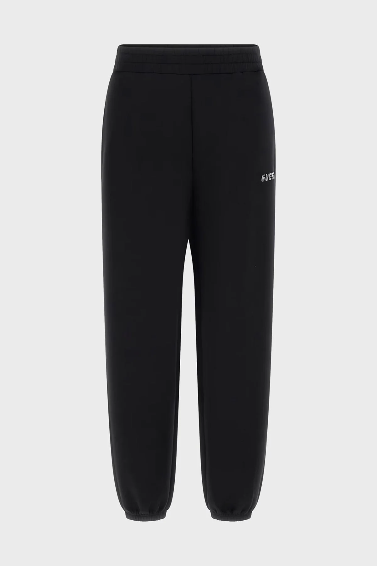 Guess Ceilia Taşlı Logolu Relaxed Fit Ribanalı Paça Jogger V4BB13K7UW2 Bayan Pantolon V4BB13 K7UW2 JBLK SİYAH - 10