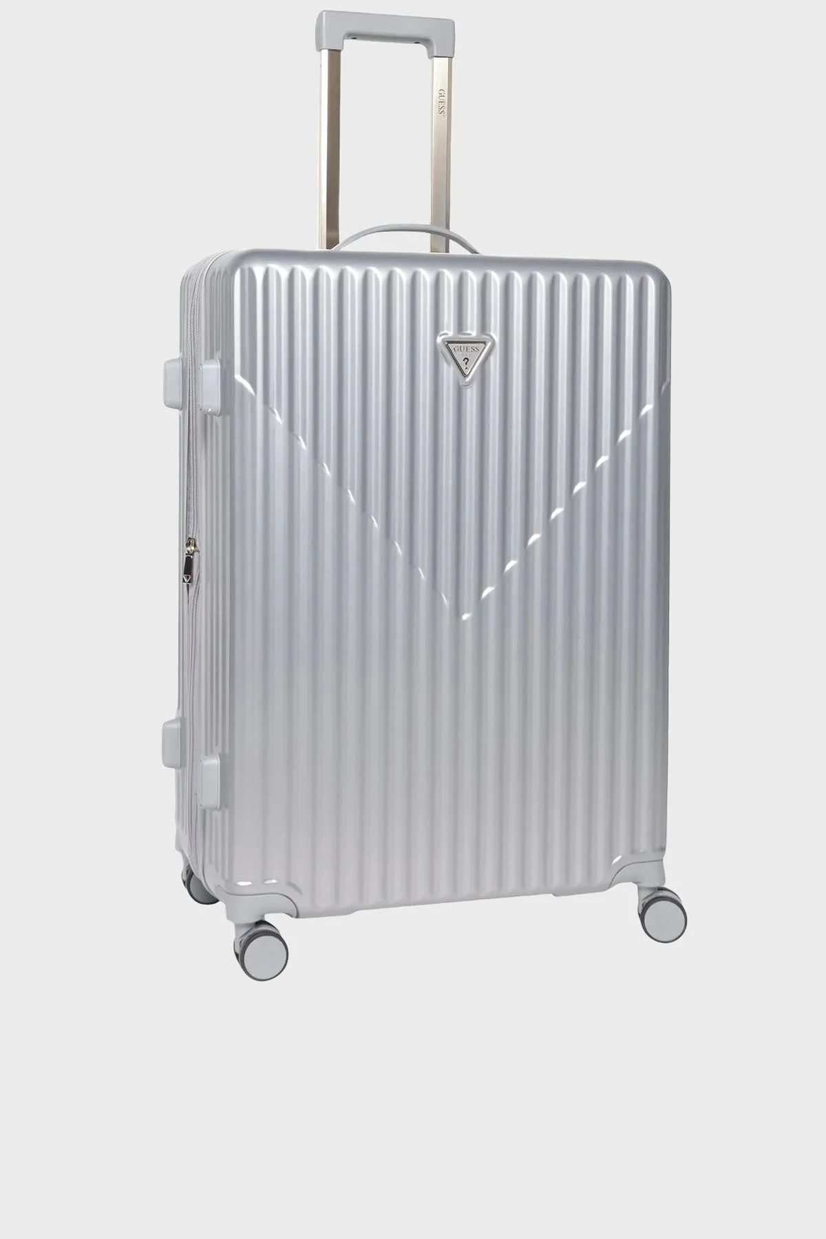 Guess Centennial Logolu Büyük Boy TWHN9675988 Bayan Valiz TWHN96 75988 SIL GÜMÜŞ - 3