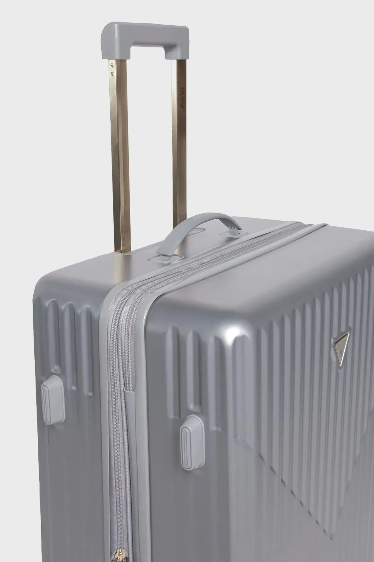 Guess Centennial Logolu Büyük Boy TWHN9675988 Bayan Valiz TWHN96 75988 SIL GÜMÜŞ - 6