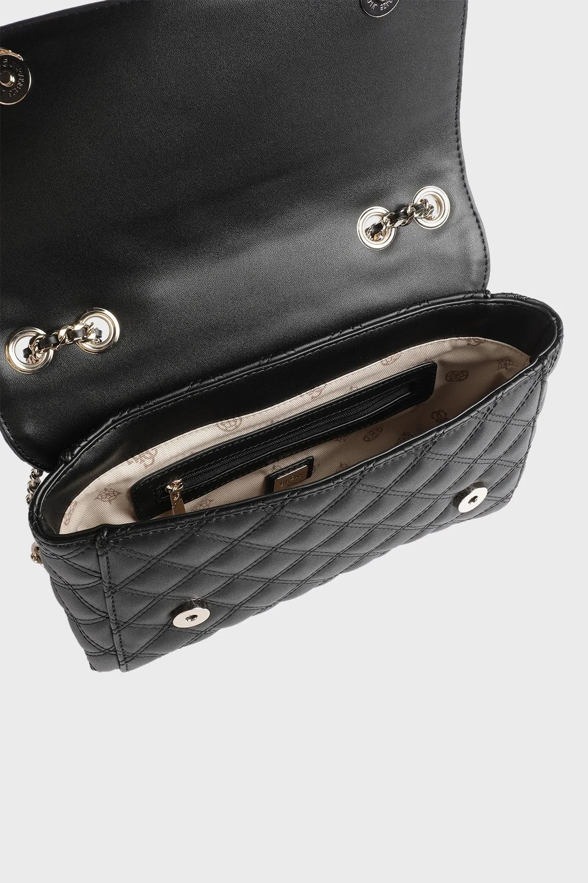 Guess Cessily Zincirli Omuz Askılı Bayan Çanta HWVG7679210 BLA SİYAH - 4