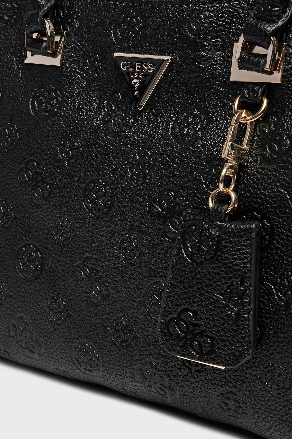 Guess Cewsidia Logolu Çıkarılabilir Askılı HWPG9349070 Bayan Çanta HWPG93 49070 BLA SİYAH - 4
