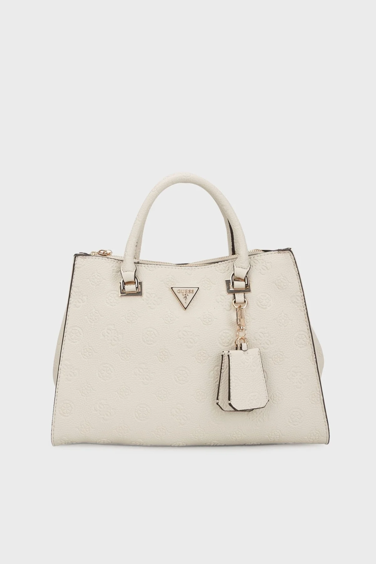 Guess Cewsidia Logolu Çıkarılabilir Askılı HWPG9349070 Bayan Çanta HWPG93 49070 BON TAŞ - 2