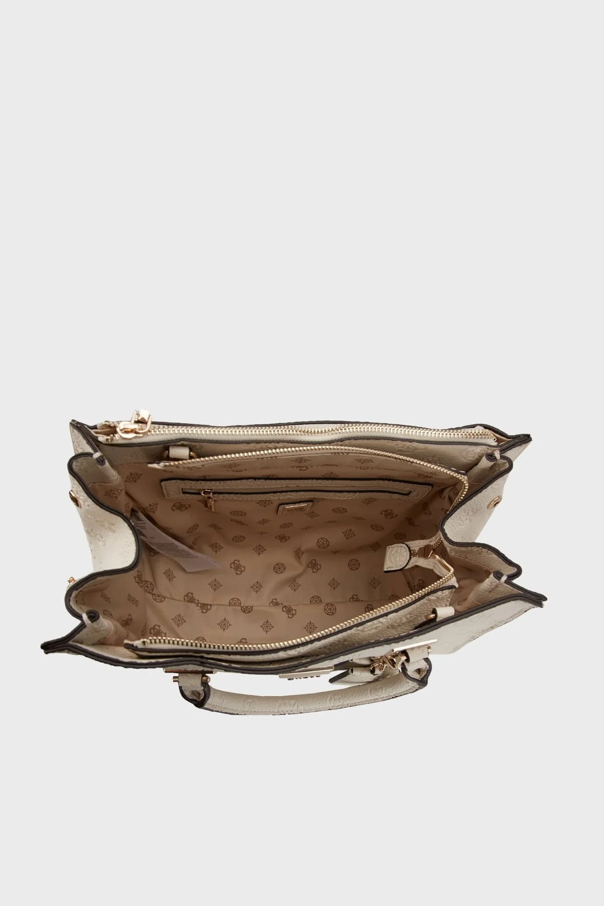 Guess Cewsidia Logolu Çıkarılabilir Askılı HWPG9349070 Bayan Çanta HWPG93 49070 BON TAŞ - 4