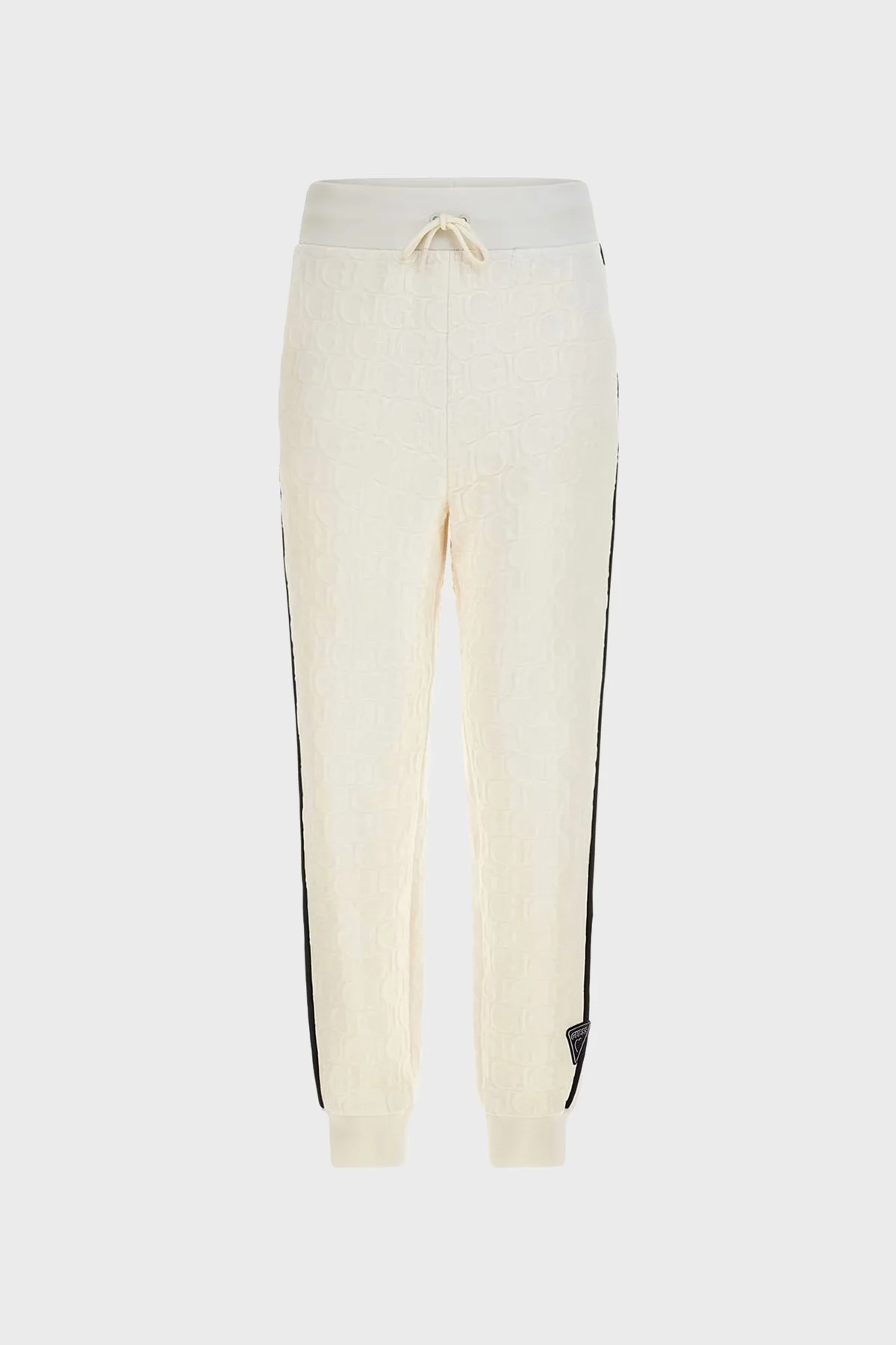 Guess Cheri Yüksek Bel Regular Fit Jogger V4RB08KBSL0 Bayan Pantolon V4RB08 KBSL0 F0AH BEYAZ - 5