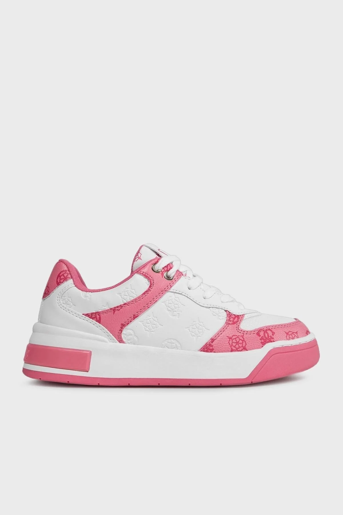 Guess Clarkz Logolu Sneaker FLPCLA FAL12 Bayan Ayakkabı FLPCLAFAL12 WHIPI BEYAZ-PEMBE - 1
