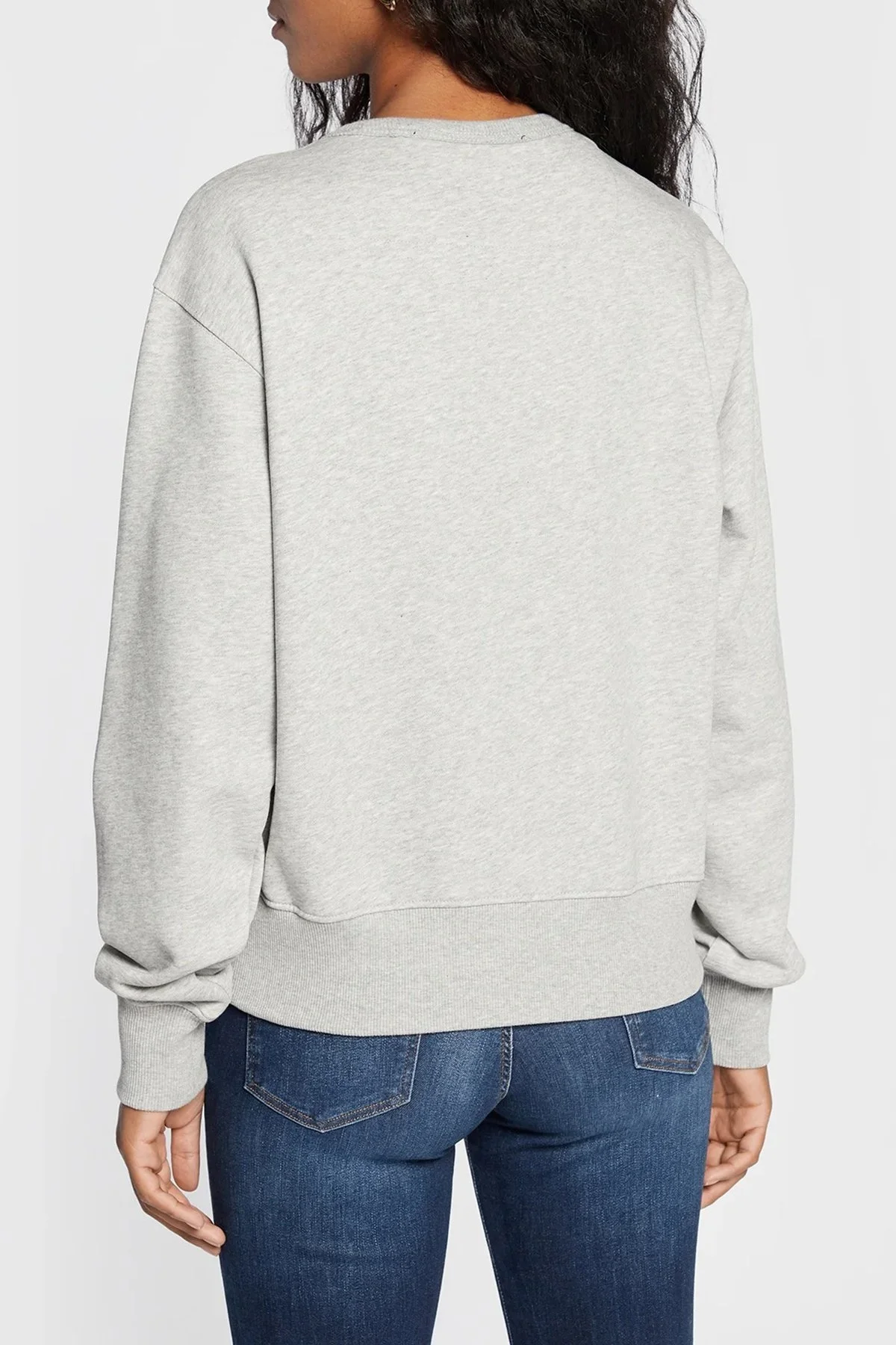 Guess Cn Original Pamuklu Regular Fit Bisiklet Yaka W2YQ16 KBA10 Bayan Sweat W2YQ16KBA10 LMGY GRİ - 2