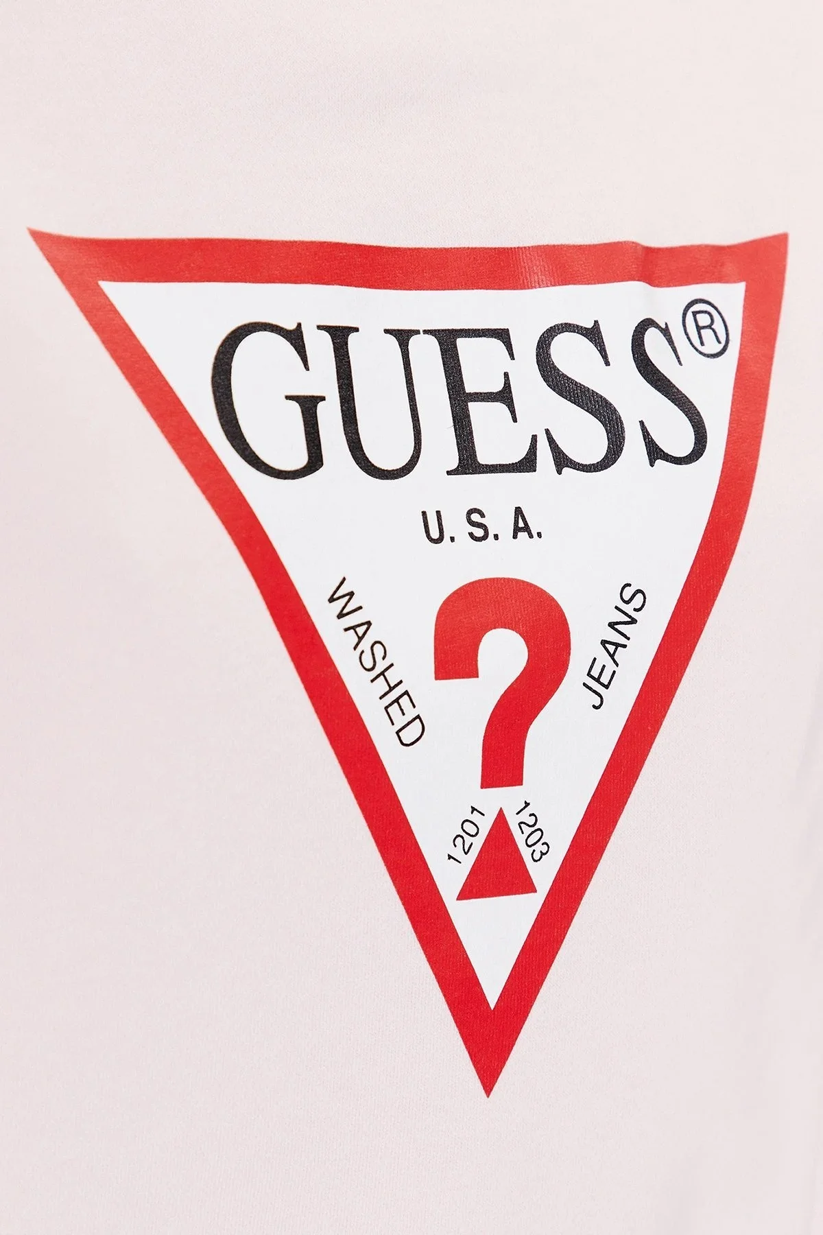 Guess Cn Original Pamuklu Regular Fit Bisiklet Yaka W2YQ16KBA11 Bayan Sweat W2YQ16 KBA11 A60W PUDRA - 9