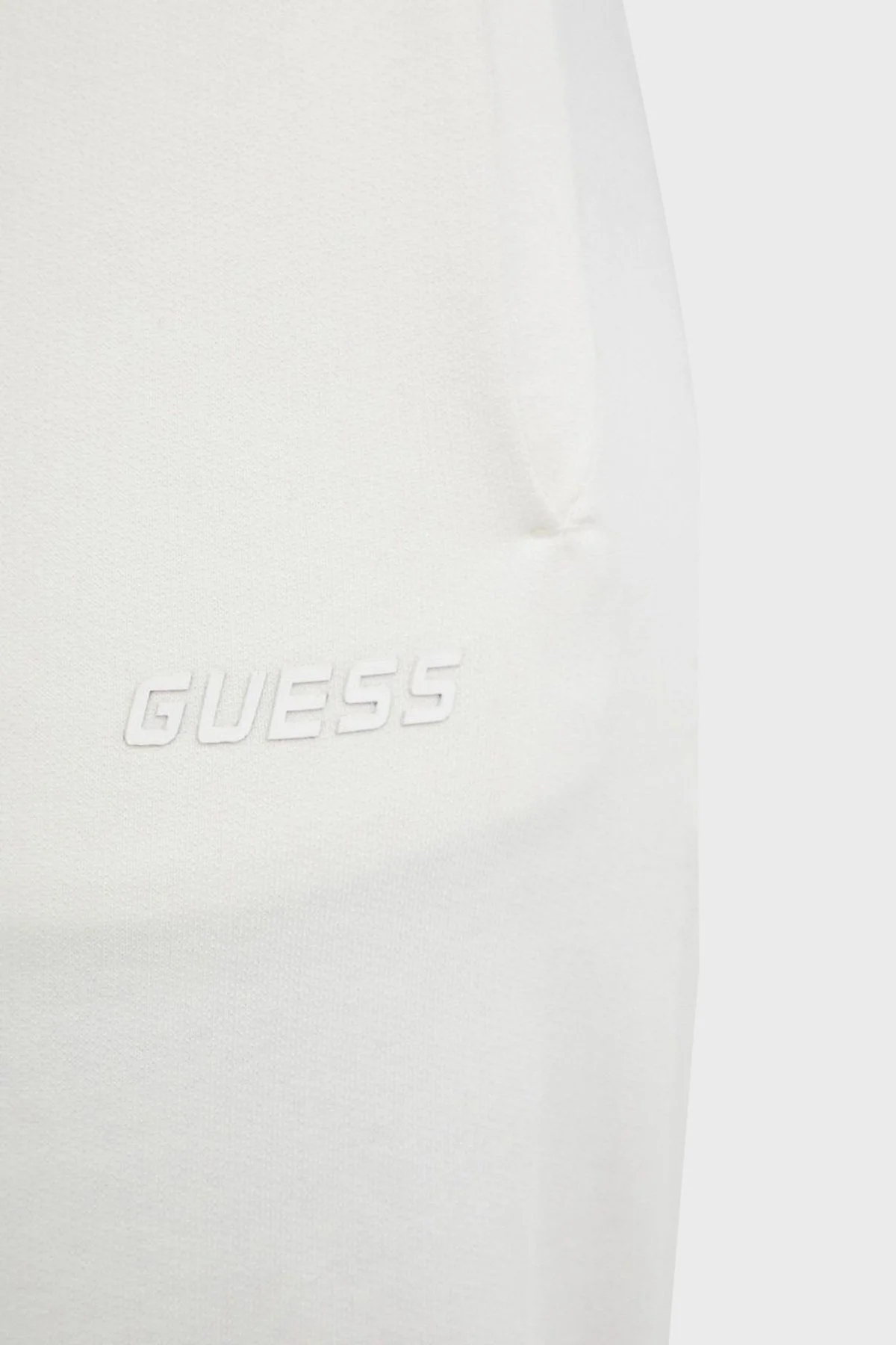 Guess Corine Belden Bağlamalı Çiçek Logolu Regular Fit Pamuklu Jogger Bayan Pantolon V3RB14K68I3 G018 BEYAZ - 3