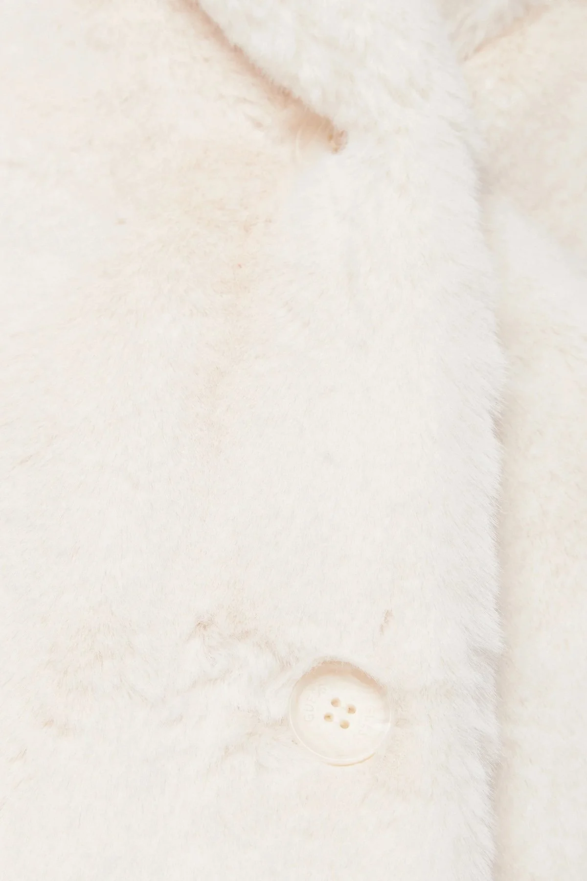 Guess Corinne Regular Fit Peluş Bayan Kaban W3BL57WFSI0 G012 BEYAZ - 6