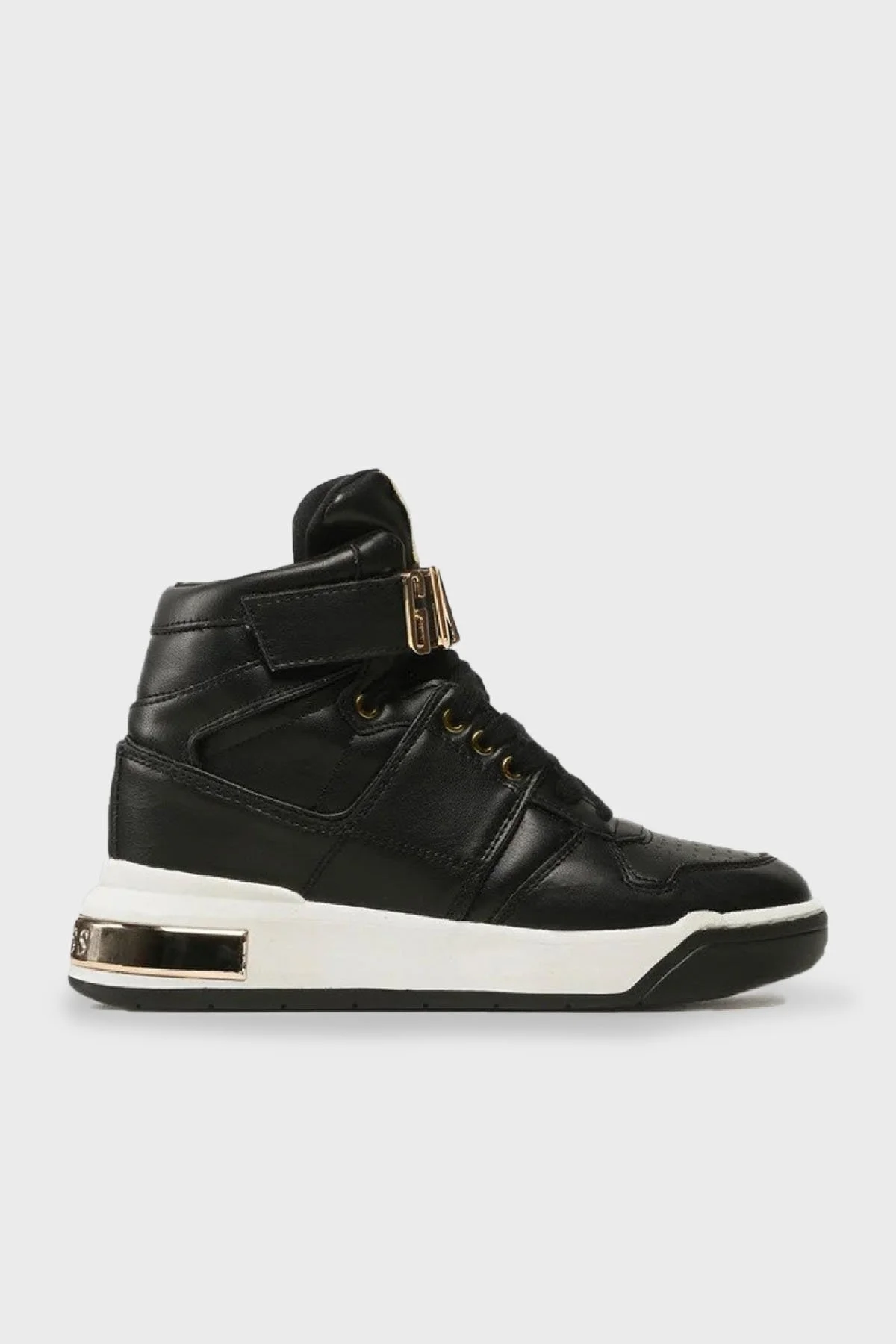 Guess Corten Bilekli Sneaker Bayan Ayakkabı FL5CTN ELE12 BLKPL SİYAH - 1