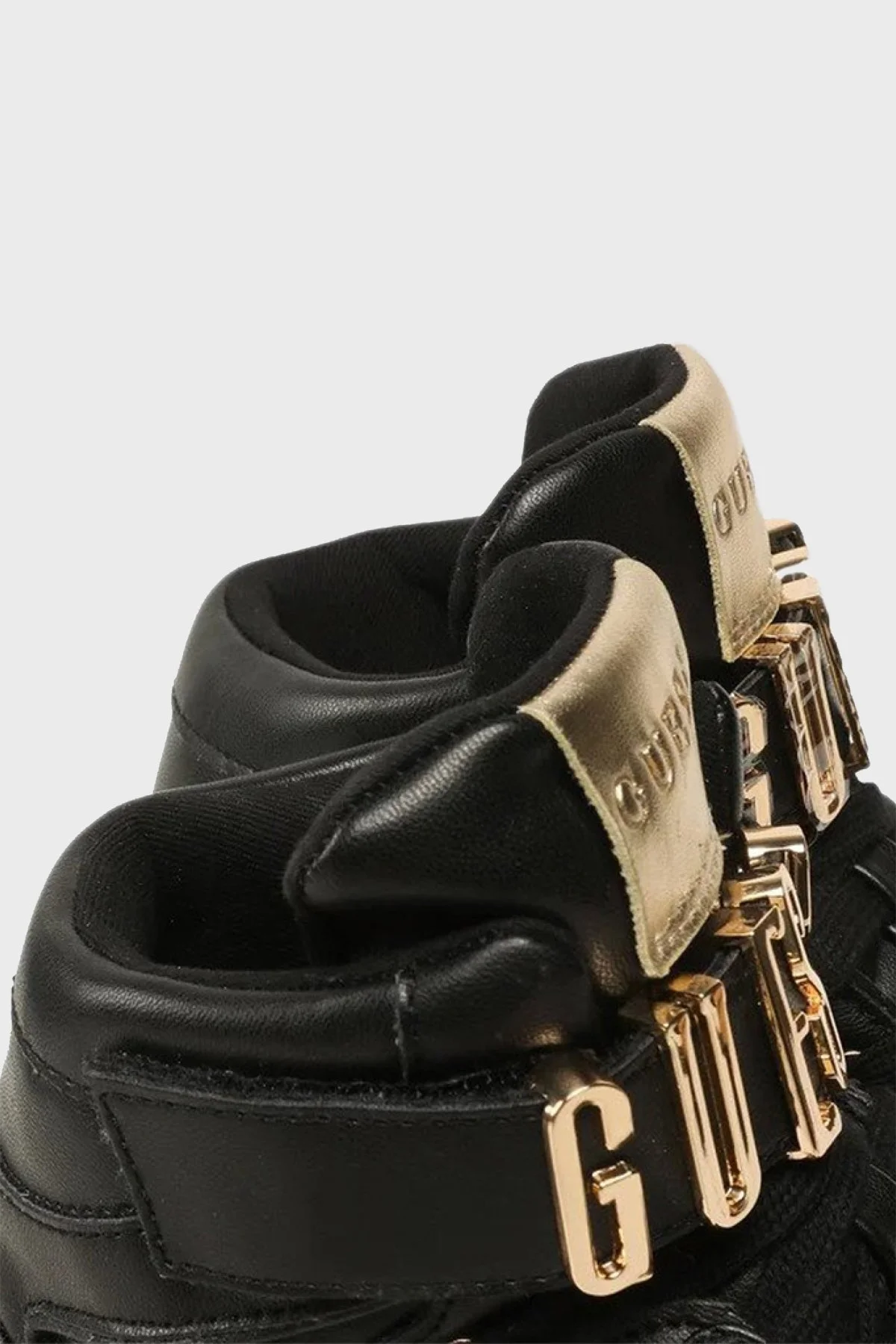 Guess Corten Bilekli Sneaker Bayan Ayakkabı FL5CTN ELE12 BLKPL SİYAH - 4