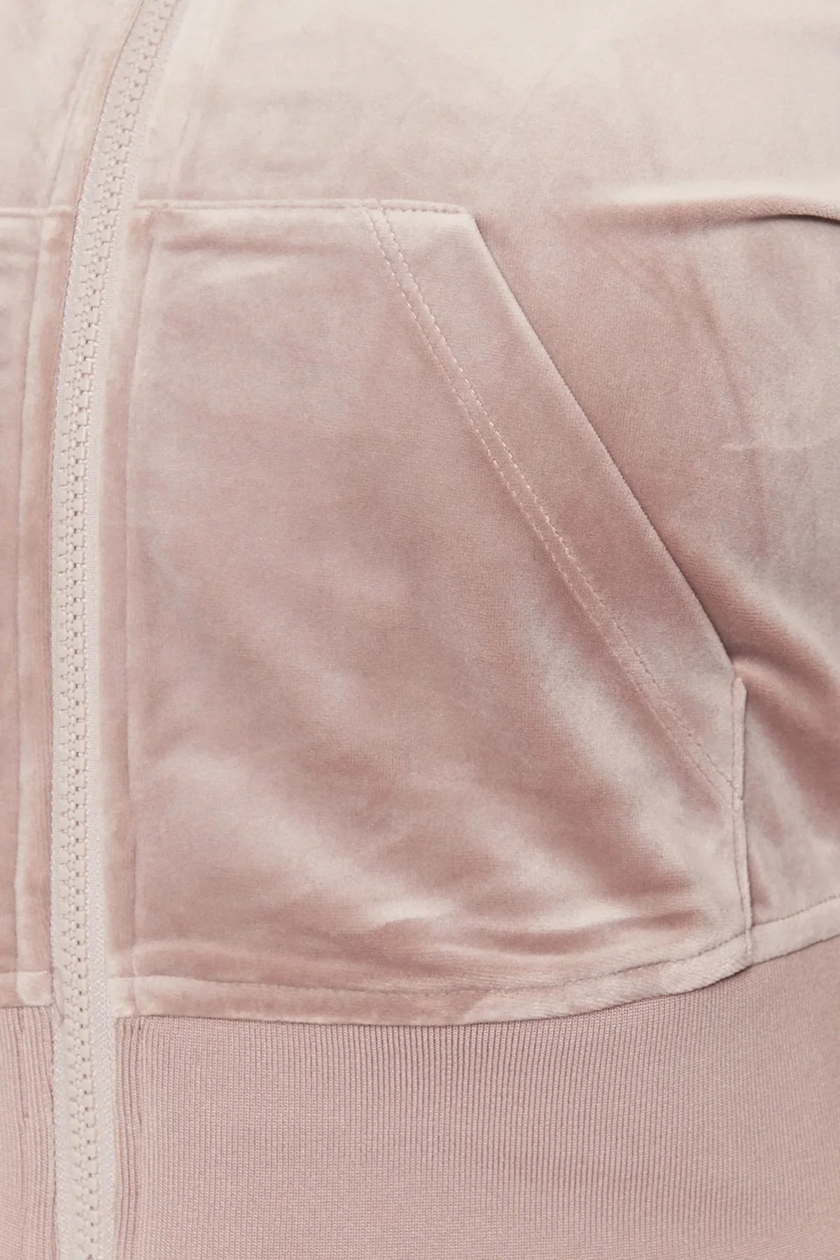 Guess Couture Regular Fit Dik Yaka Kadife V3BQ22KBXI2 Bayan Sweat V3BQ22KBXI2 G1FT PUDRA - 10