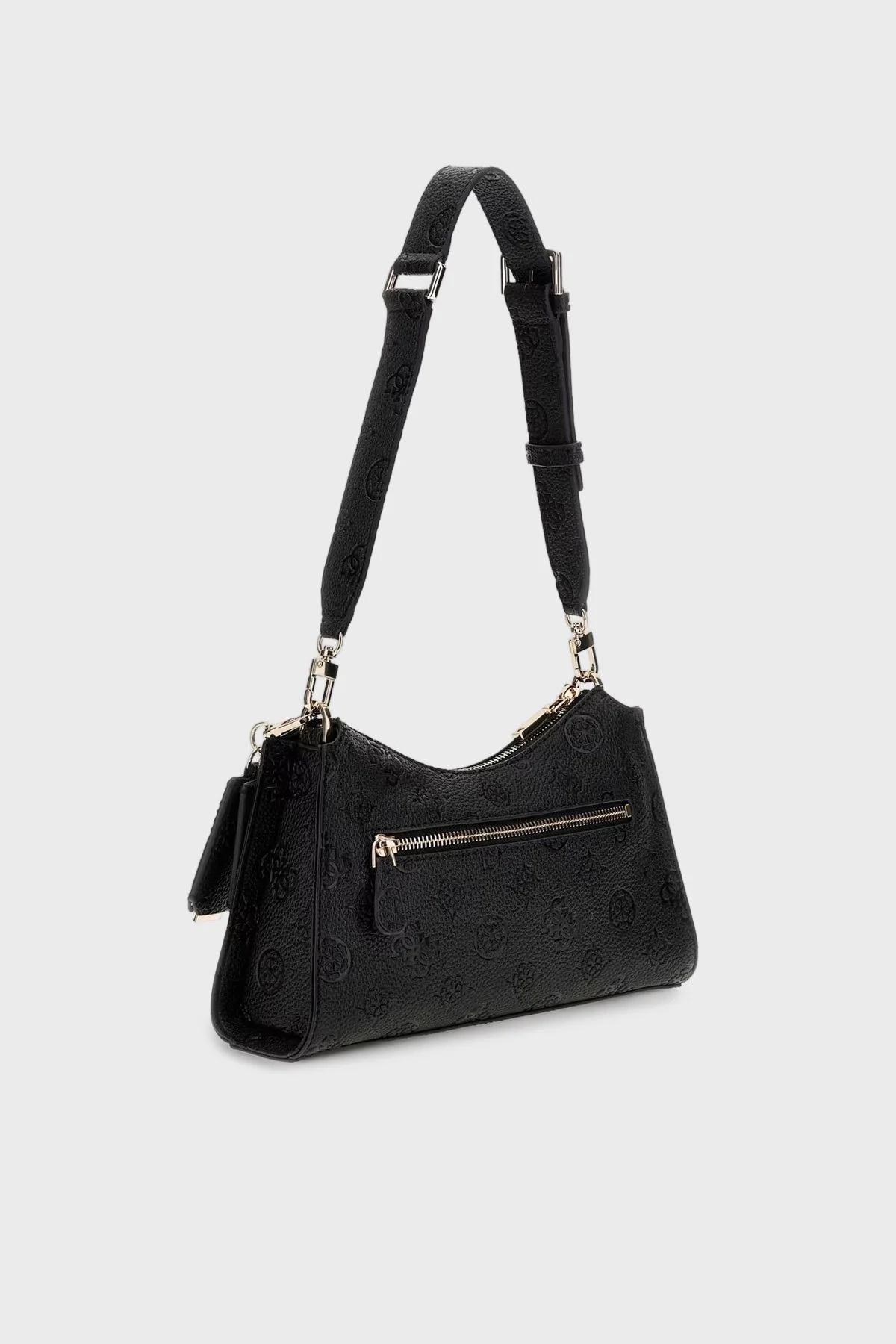 Guess Cresidia 4G Logolu Ayarlanabilir Askılı HWPD9888180 Bayan Çanta HWPD98 88180 BLO SİYAH - 2