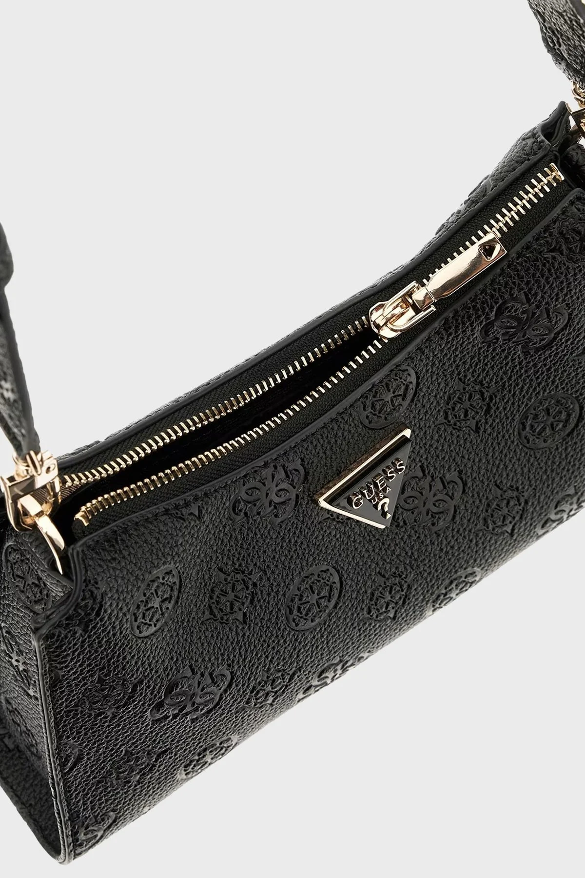 Guess Cresidia 4G Logolu Ayarlanabilir Askılı HWPD9888180 Bayan Çanta HWPD98 88180 BLO SİYAH - 3