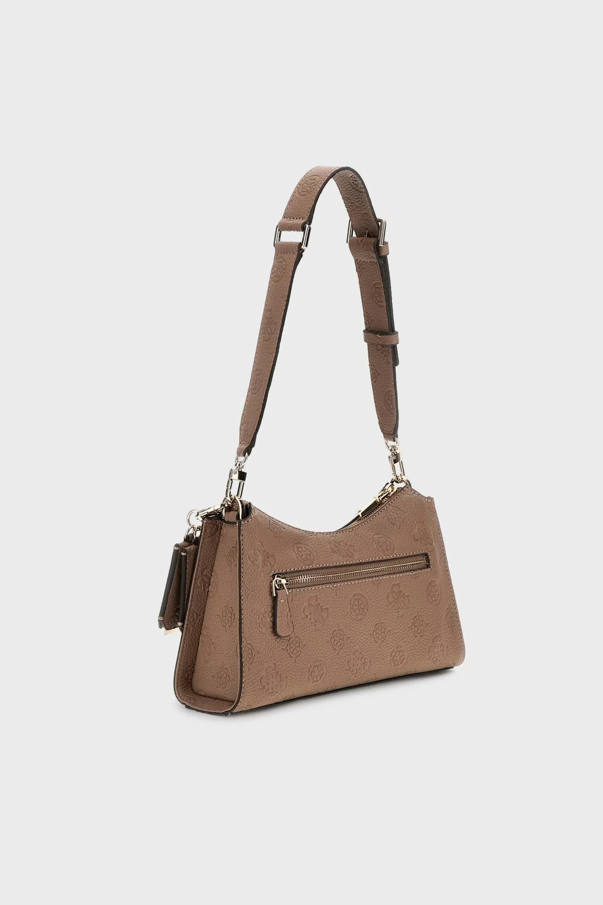 Guess Cresidia 4G Logolu Ayarlanabilir Askılı HWPD9888180 Bayan Çanta HWPD98 88180 DKO EKRU - 3