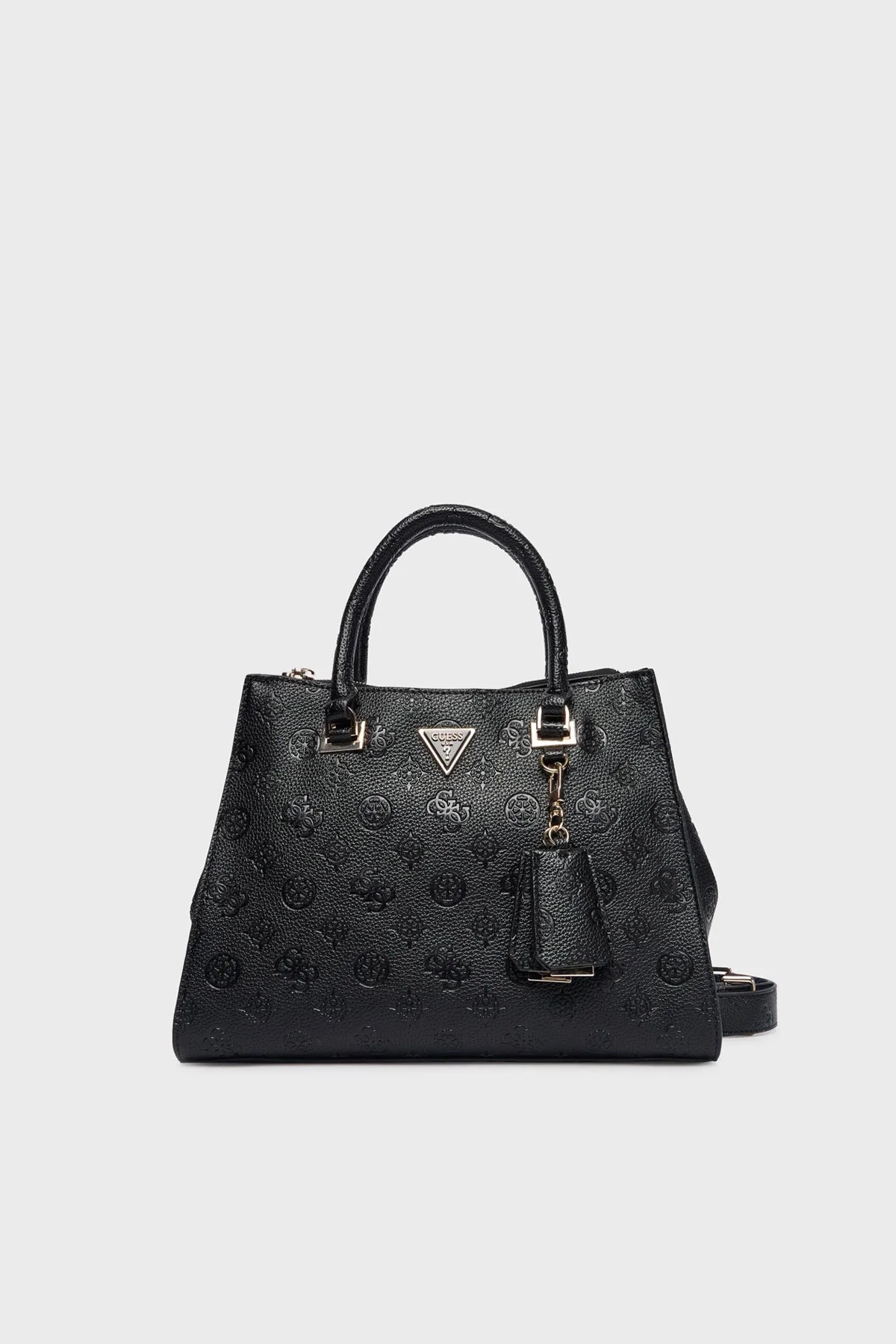 Guess Cresidia 4G Logolu Çıkarılabilir Askılı HWPD9888070 Bayan Çanta HWPD98 88070 BLO SİYAH - 1