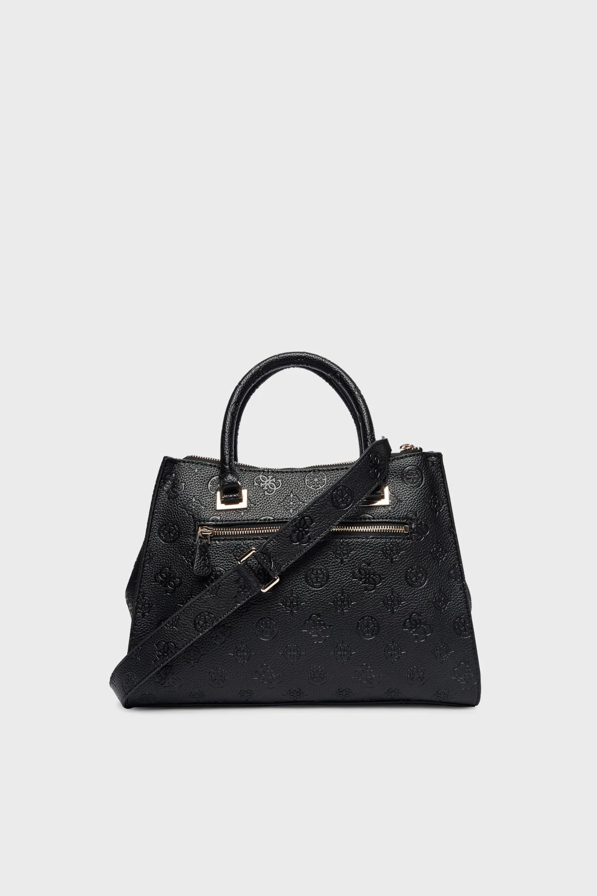 Guess Cresidia 4G Logolu Çıkarılabilir Askılı HWPD9888070 Bayan Çanta HWPD98 88070 BLO SİYAH - 3