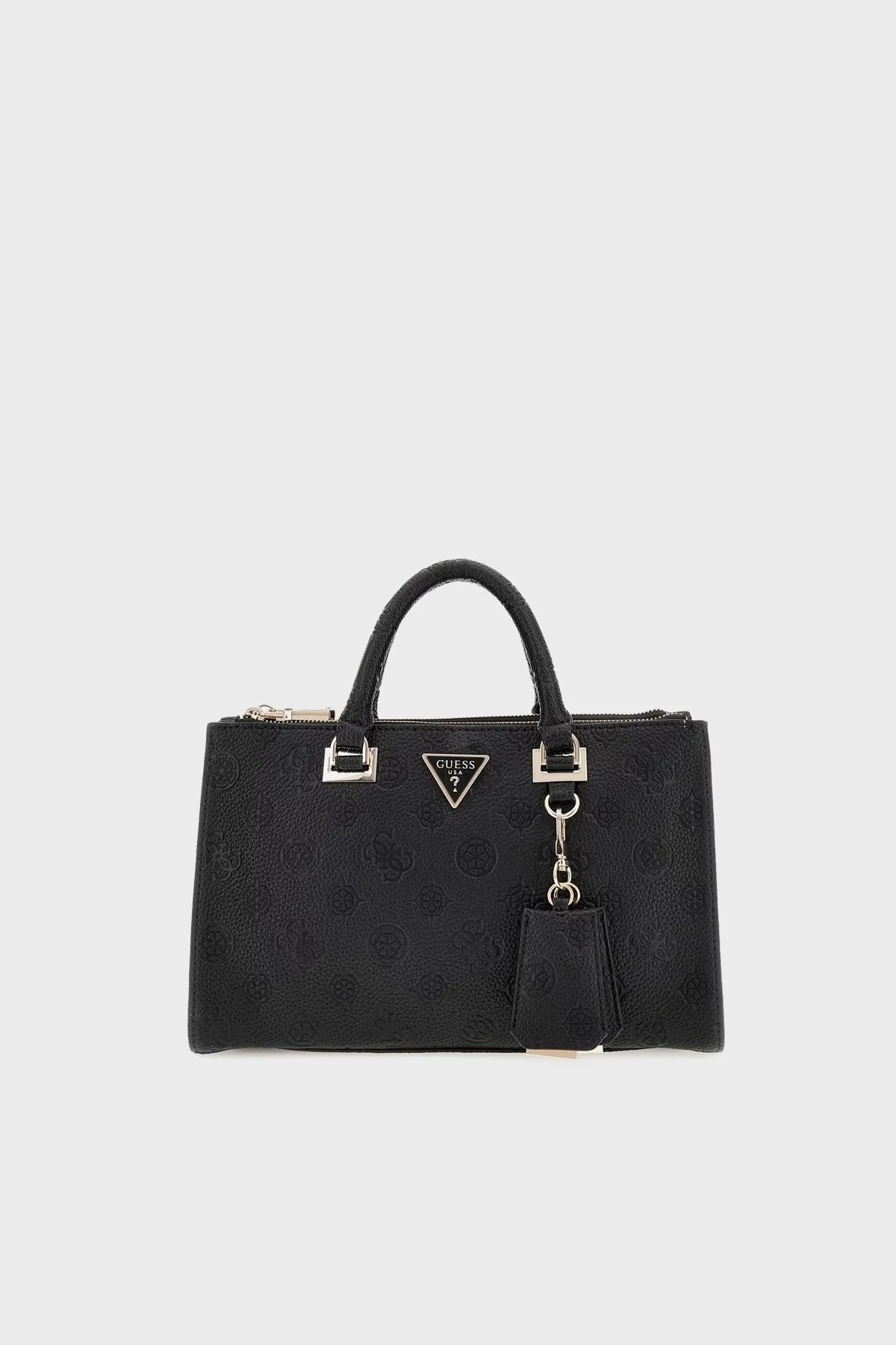 Guess Cresidia 4G Logolu Çıkarılabilir Omuz Askılı HWPG9349060 Bayan Çanta HWPG93 49060 BLA SİYAH - 1