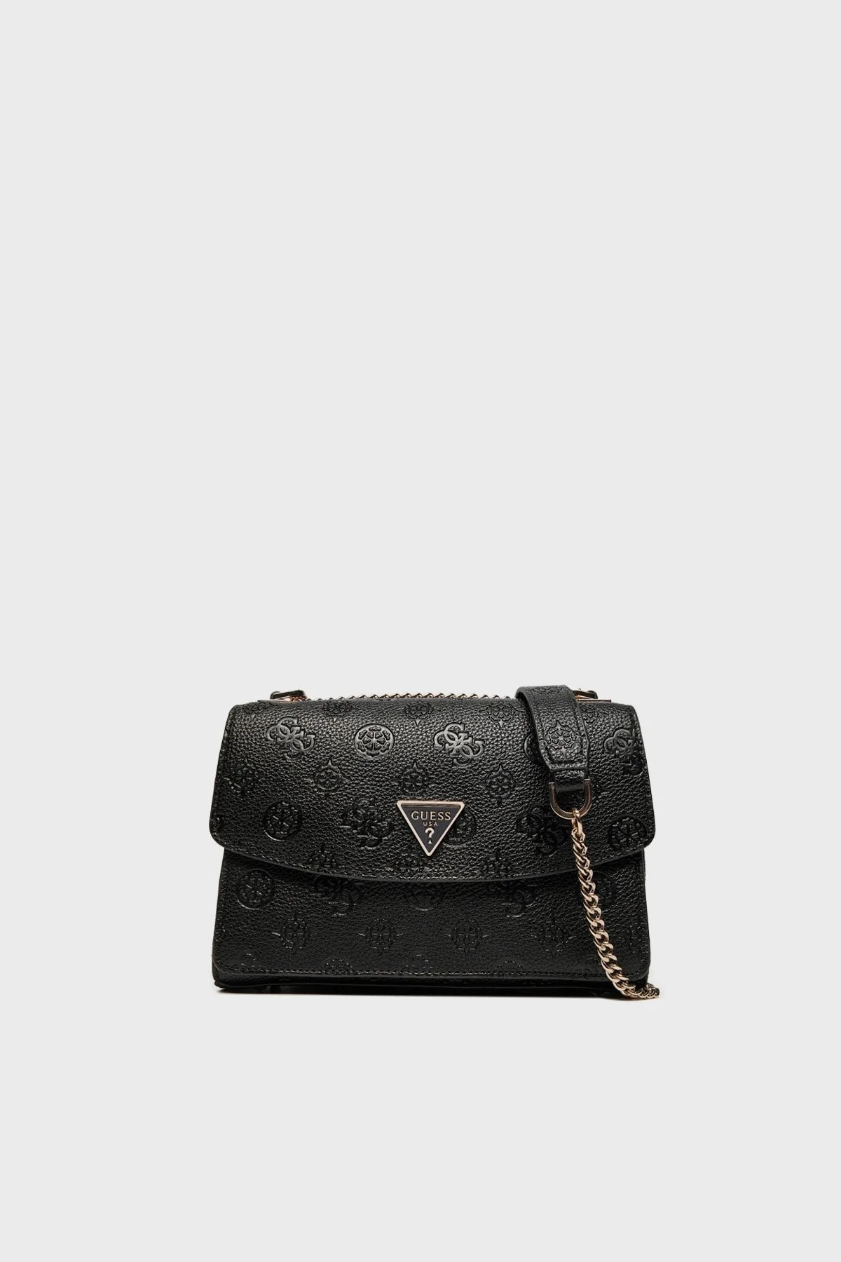 Guess Cresidia 4G Logolu Zincir Askılı HWPG9349210 Bayan Çanta HWPG93 49210 BLA SİYAH - 6