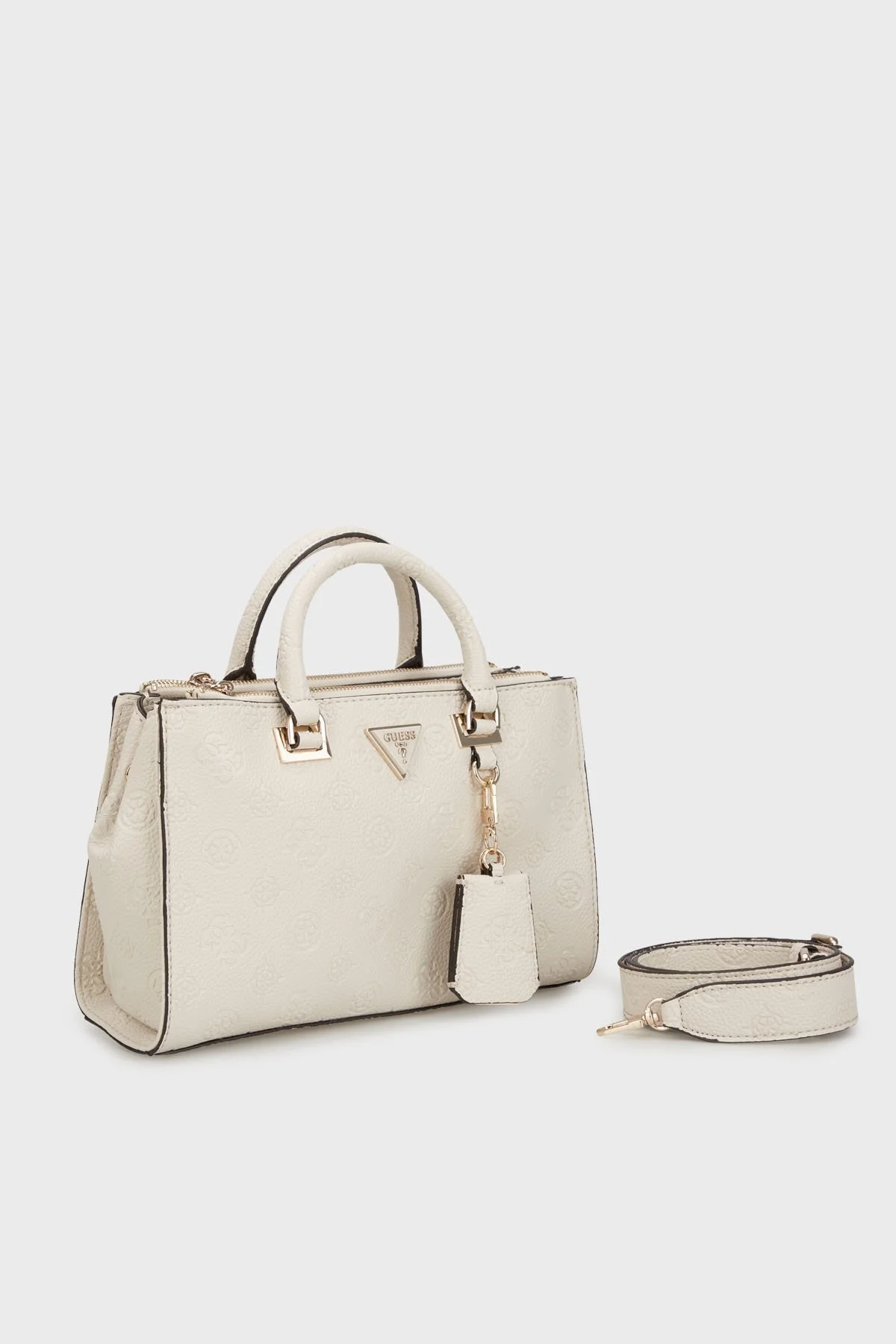 Guess Cresidia Ayarlanabilir Logolu Kapitone HWPG9349060 Bayan Çanta HWPG9349060 BON TAŞ - 2