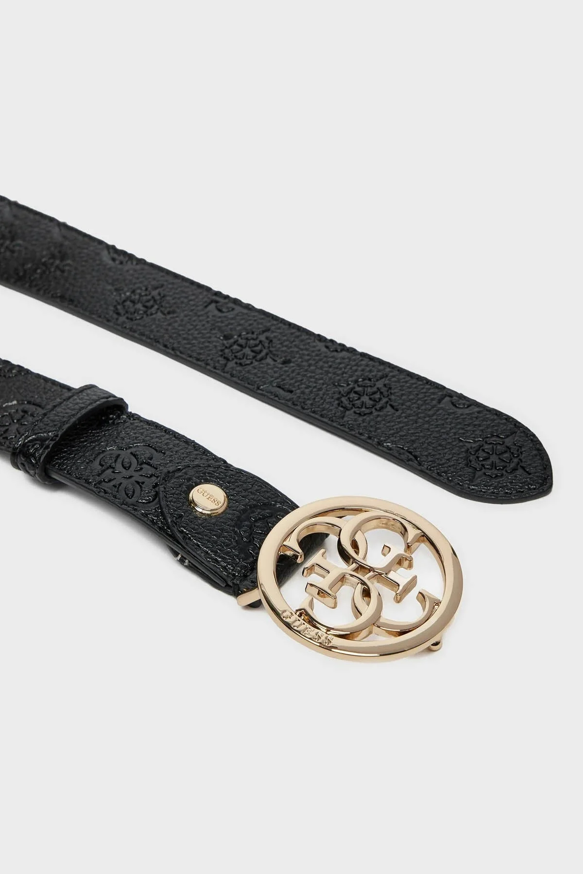 Guess Cresidia Logolu BW9182P4435 Bayan Kemer BW9182P4435 BLA SİYAH - 2