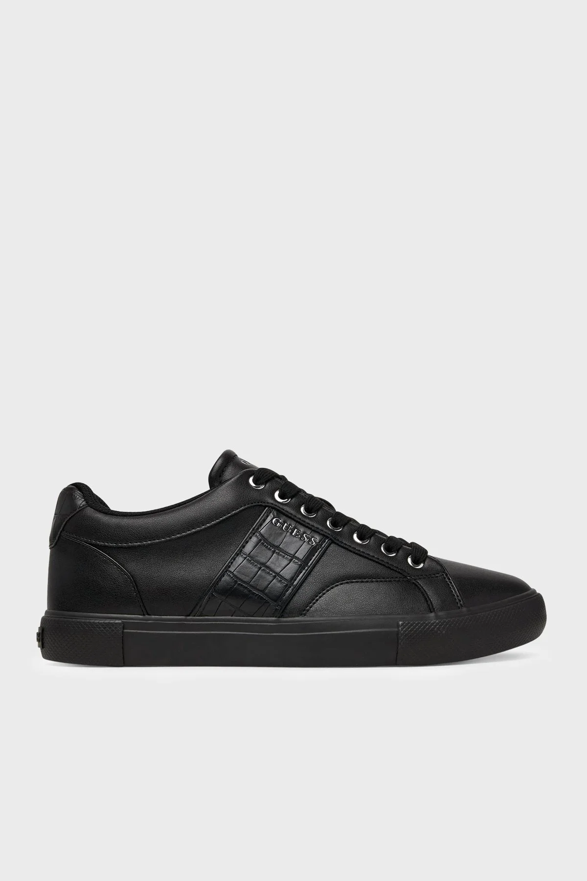 Guess Cribe Logolu Sneaker FMFCR2ELE12 Erkek Ayakkabı FMFCR2 ELE12 BLACK Siyah - 1