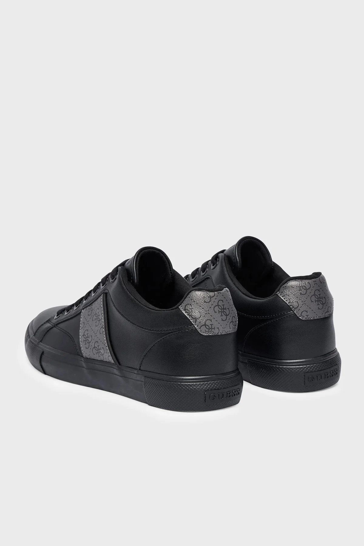 Guess Cribe Logolu Sneaker FMTCRIFAL12 Erkek Ayakkabı FMTCRI FAL12 BLACK Siyah - 5