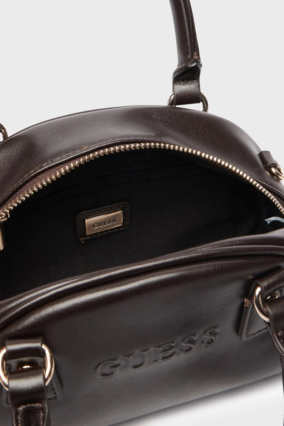 Guess Cris Logolu Çıkarılabilir Askılı V6BZ07W4597 Kadın Çanta V6BZ07 W4597 G1EA Kahve - 5