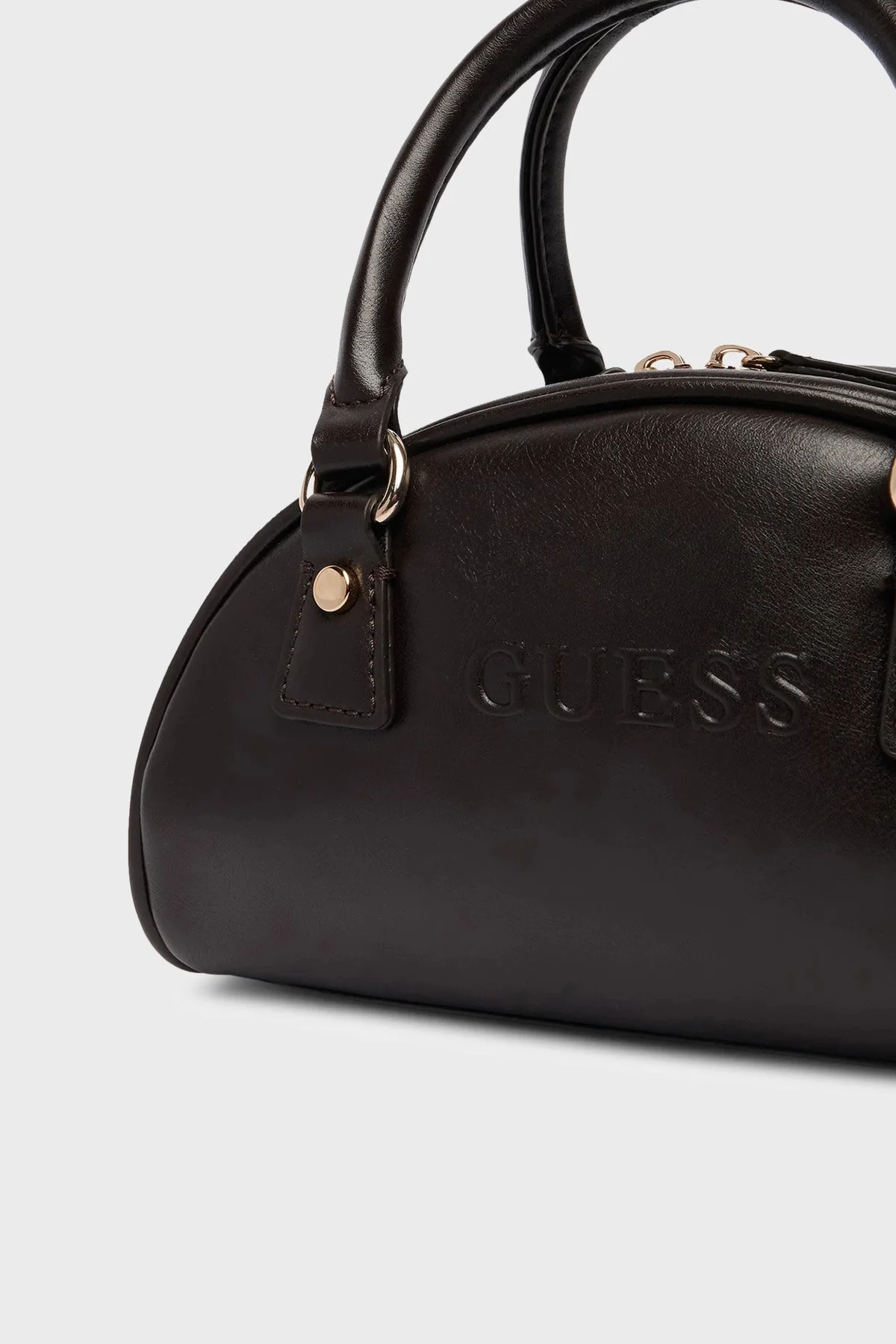 Guess Cris Logolu Çıkarılabilir Askılı V6BZ07W4597 Kadın Çanta V6BZ07 W4597 G1EA Kahve - 6