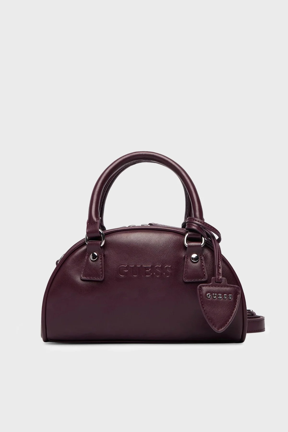 Guess Cris Logolu Çıkarılabilir Askılı V6BZ07W4597 Kadın Çanta V6BZ07 W4597 RGP Bordo - 1