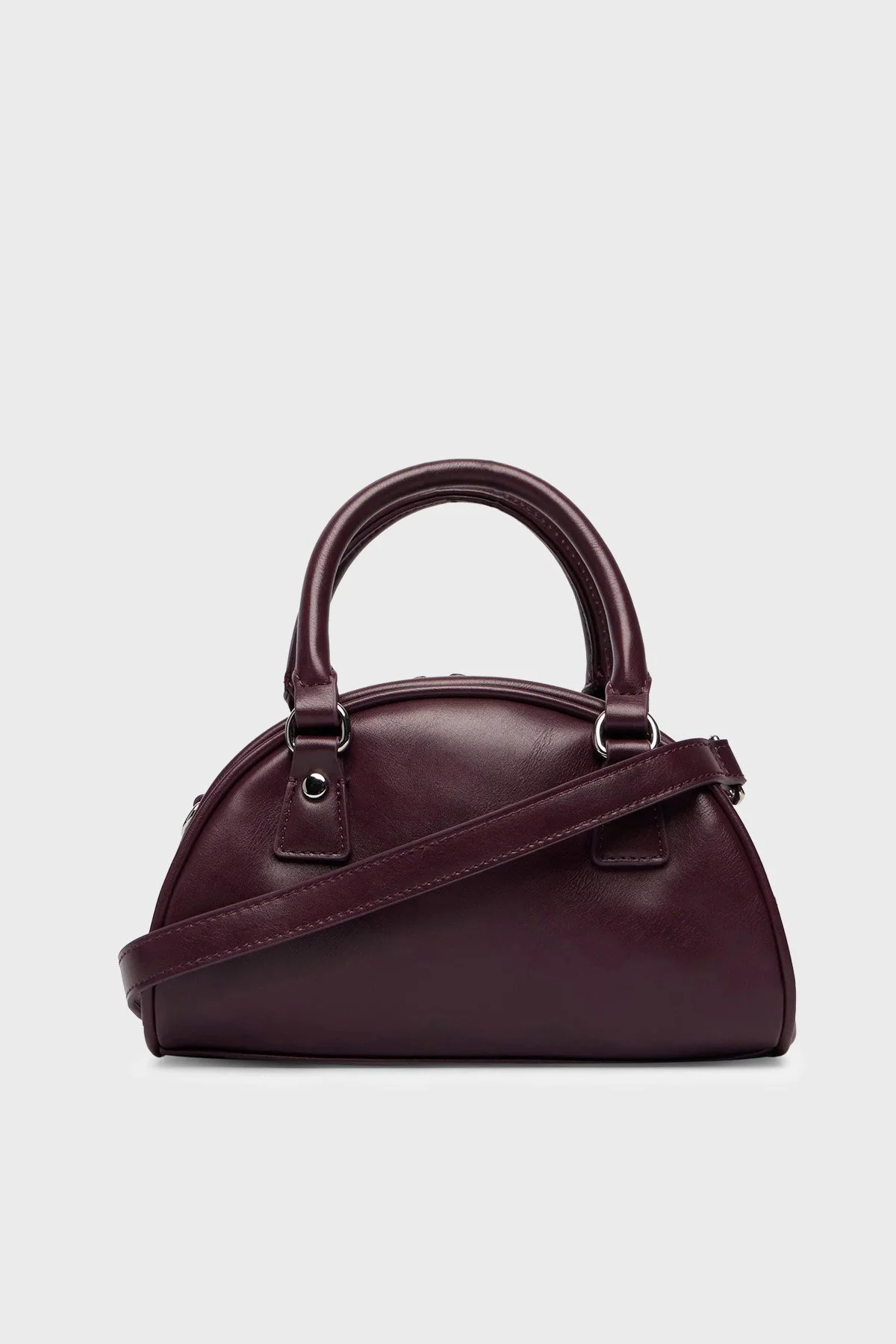 Guess Cris Logolu Çıkarılabilir Askılı V6BZ07W4597 Kadın Çanta V6BZ07 W4597 RGP Bordo - 3