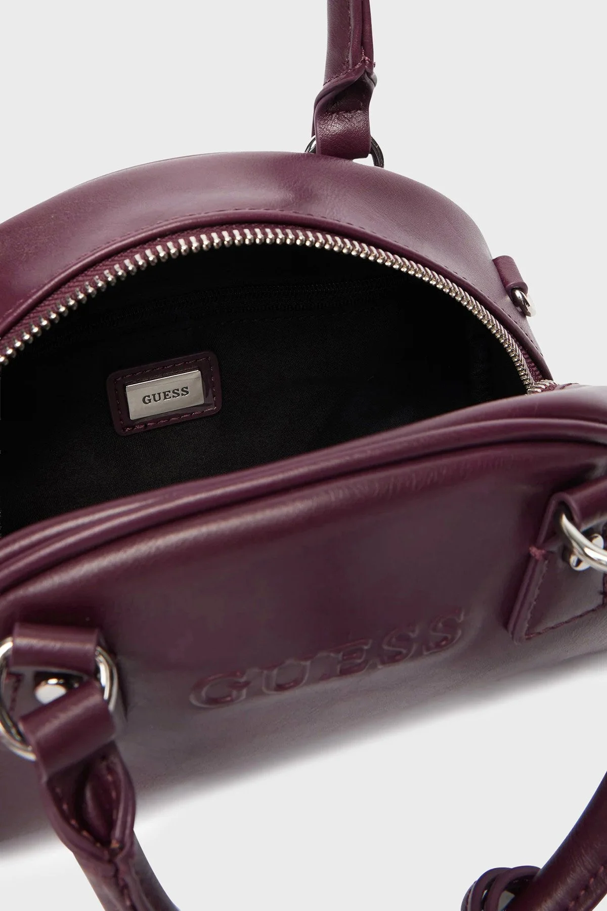Guess Cris Logolu Çıkarılabilir Askılı V6BZ07W4597 Kadın Çanta V6BZ07 W4597 RGP Bordo - 5