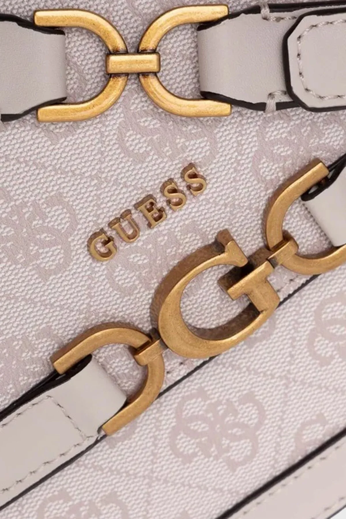 Guess Dagan Logolu Ayarlanabilir Omuz Askılı HWSB9202200DVL Bayan Çanta HWSB9202200 DVL EKRU - 3