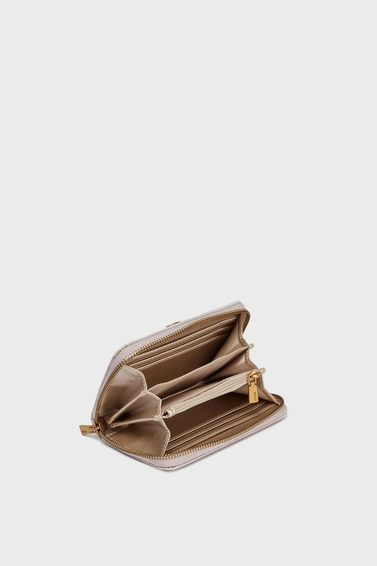 Guess Dagan Logolu Fermuarlı SWSB9202400DVL Bayan Cüzdan SWSB9202400 DVL EKRU - 3