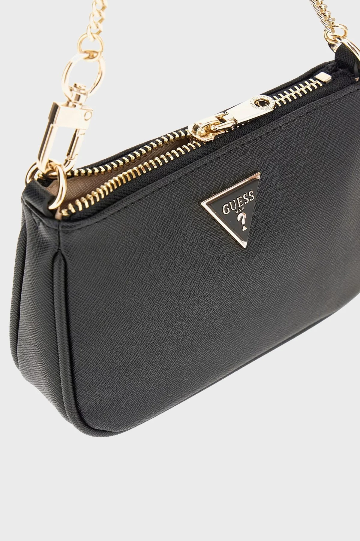 Guess Daily Çıkarılabilir Zincir Askılı PW7462P4380 Bayan Çanta PW7462 P4380 BLA SİYAH - 3