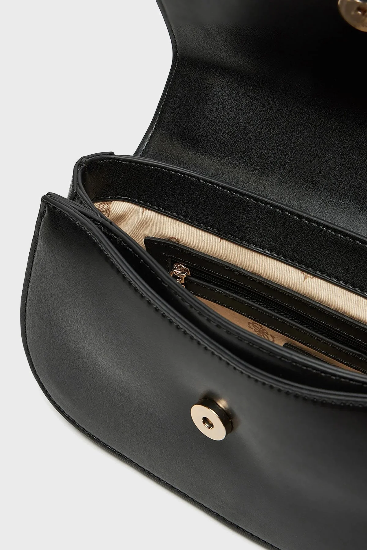 Guess Daryna Logolu Ayarlanabilir Zincir Askılı HWVG9493210 Bayan Çanta HWVG94 93210 BLA SİYAH - 9