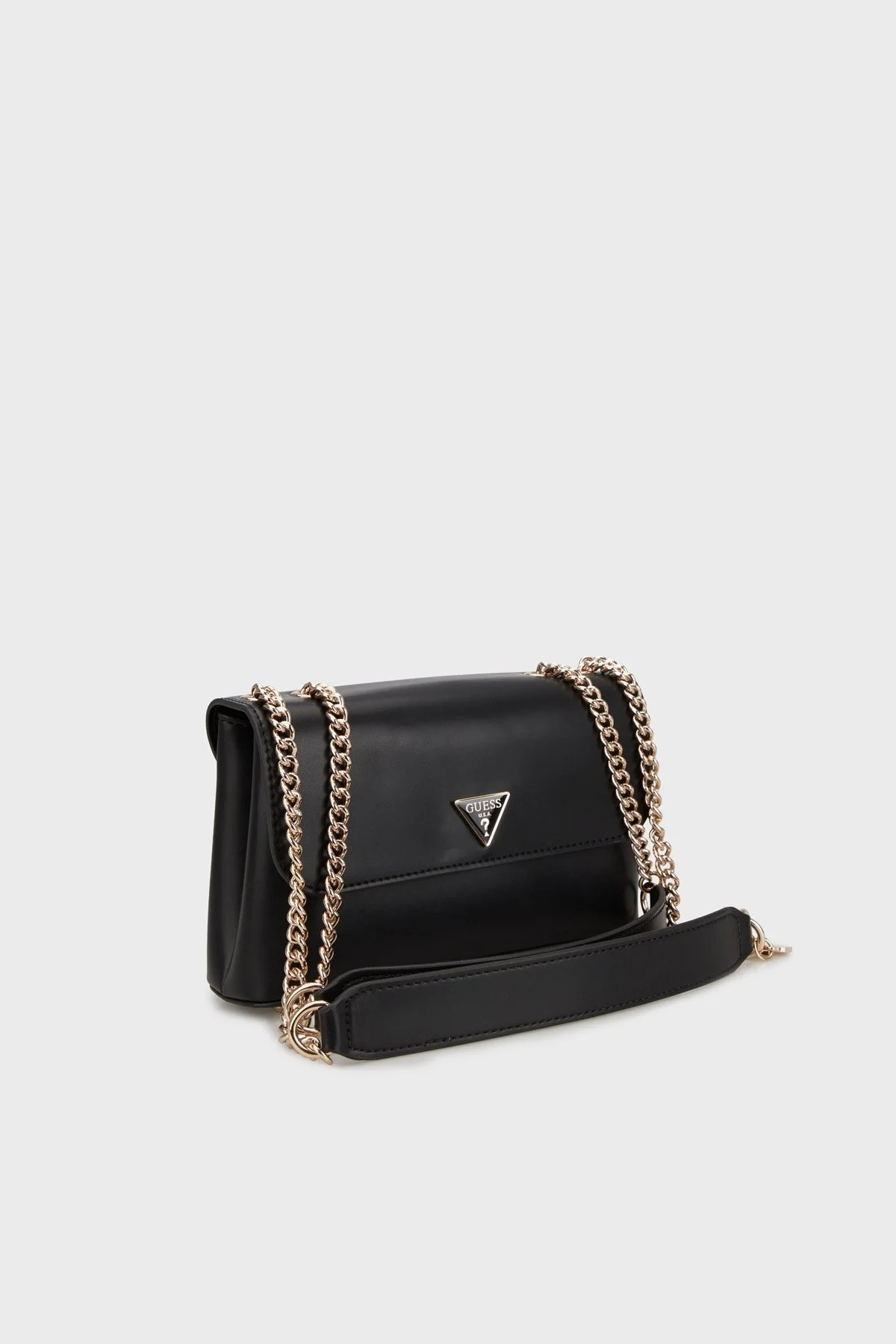 Guess Daryna Logolu Zincir Askılı HWVG7208200 Bayan Çanta HWVG72 08200 BLA SİYAH - 4