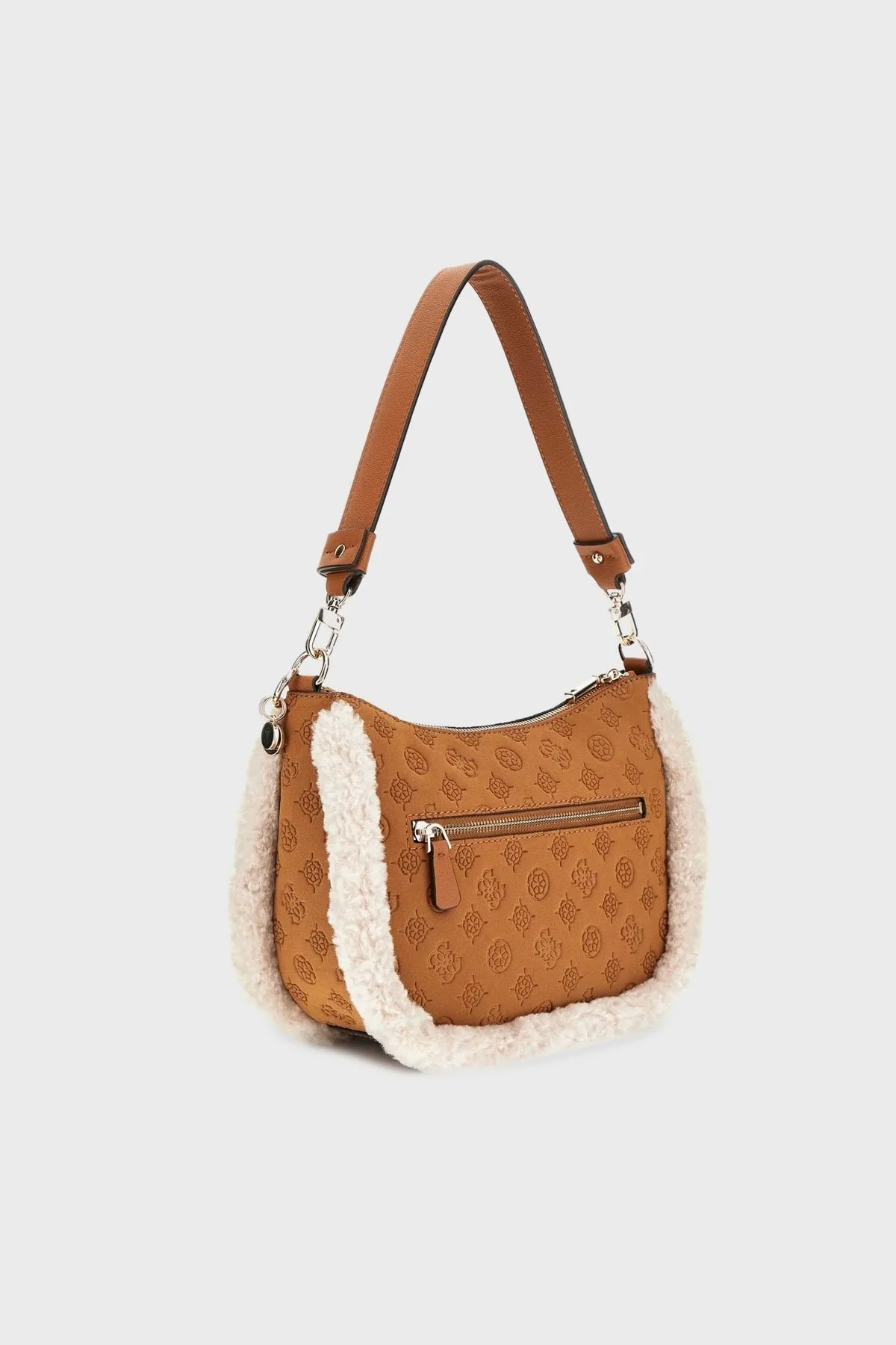 Guess Davika Kabartmalı 4G Logolu Çıkarılabilir Askılı HWPG9497020 Bayan Çanta HWPG94 97020 COG TABA - 3