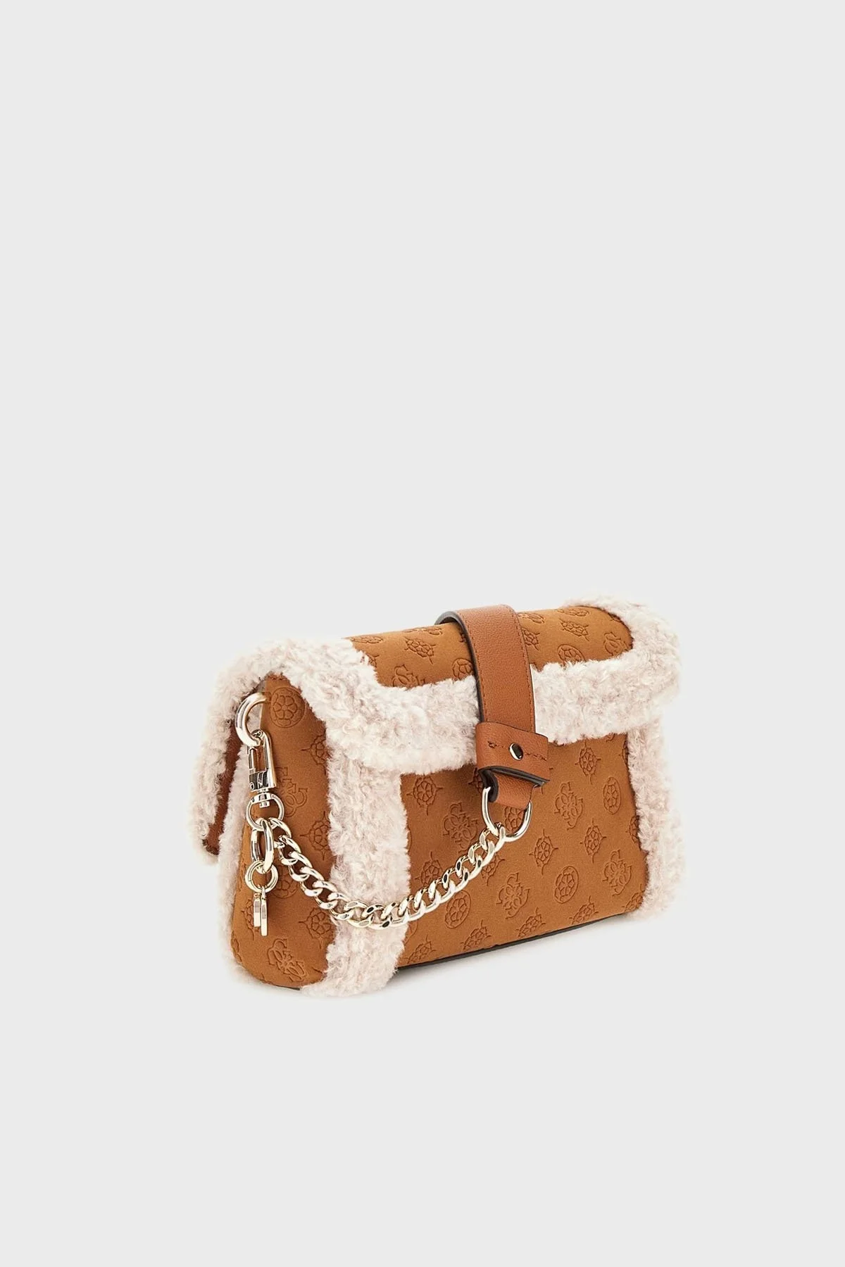 Guess Davika Kabartmalı 4G Logolu Çıkarılabilir Çift Askılı HWPG9497200 Bayan Çanta HWPG94 97200 COG TABA - 4