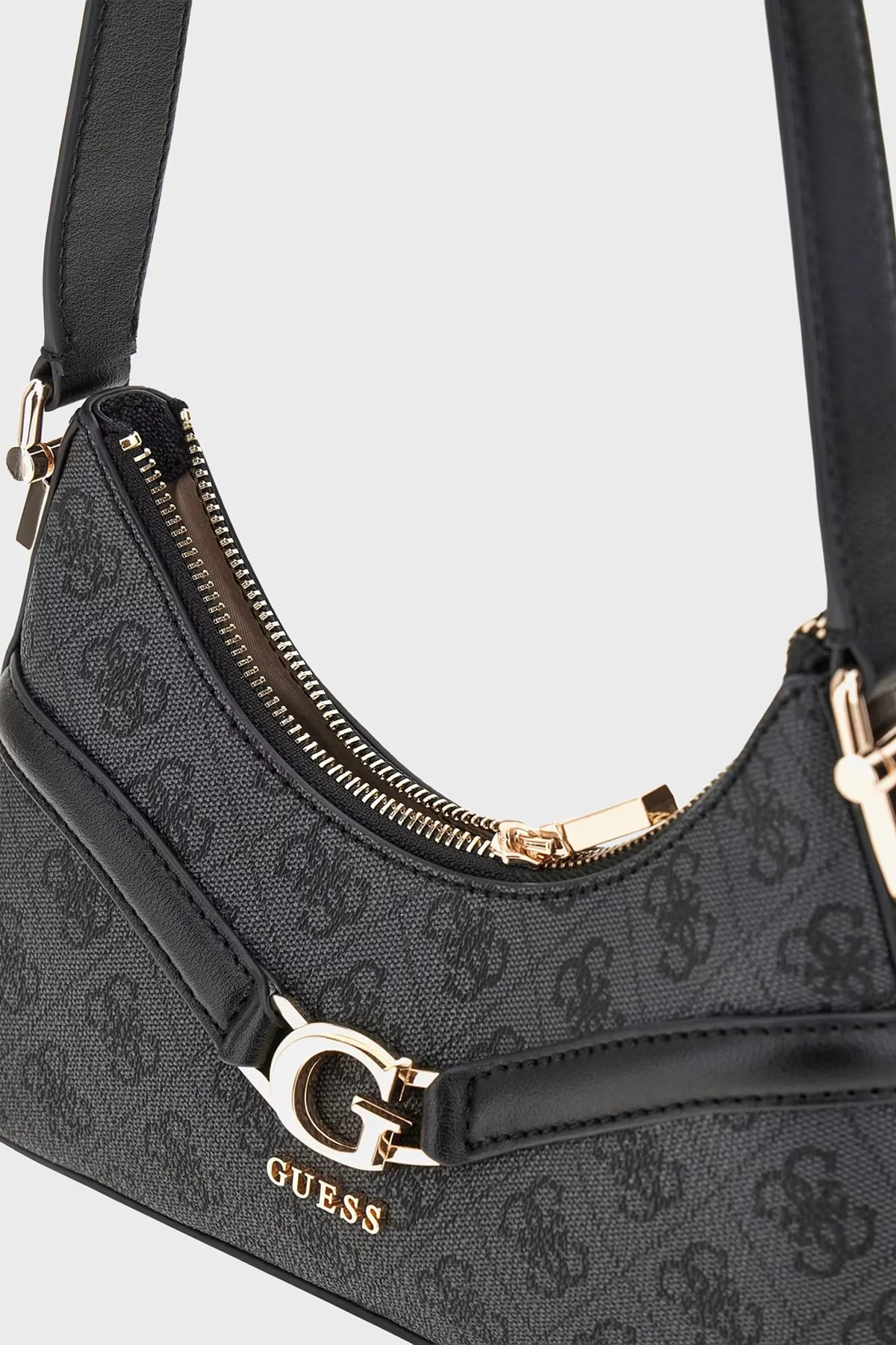 Guess Dea 4G Logolu Zincir Detaylı Sabit Askılı HWSG7993730 Bayan Çanta HWSG79 93730 CLO ANTRASİT - 4