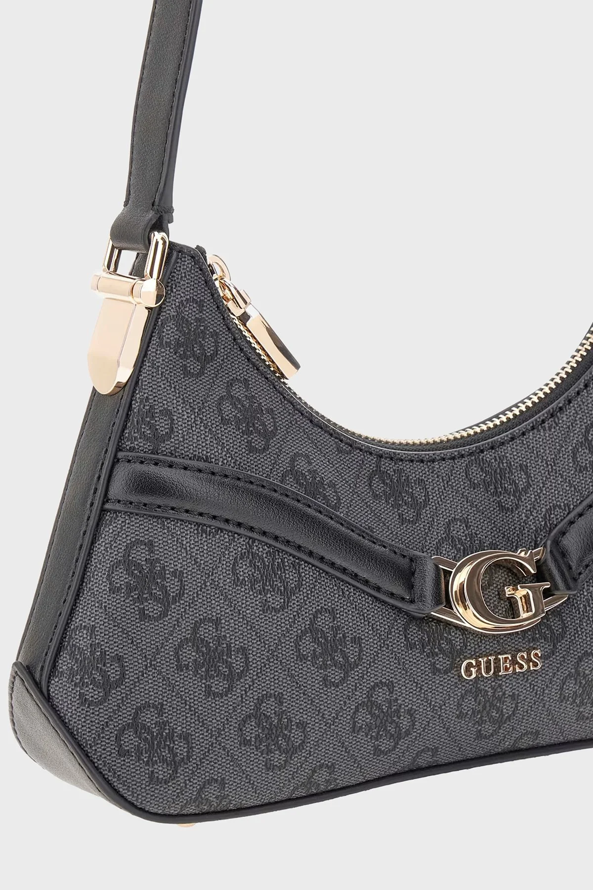 Guess Dea 4G Logolu Zincir Detaylı Sabit Askılı HWSG7993730 Bayan Çanta HWSG79 93730 CLO ANTRASİT - 5