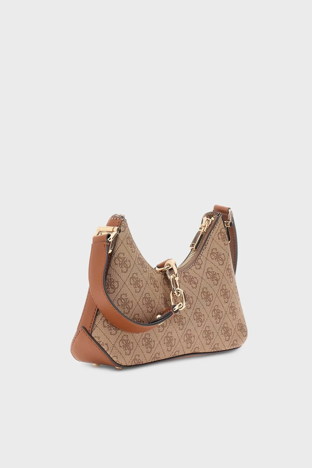 Guess Dea 4G Logolu Zincir Detaylı Sabit Askılı HWSG7993730 Bayan Çanta HWSG79 93730 LTL KAHVE - 3