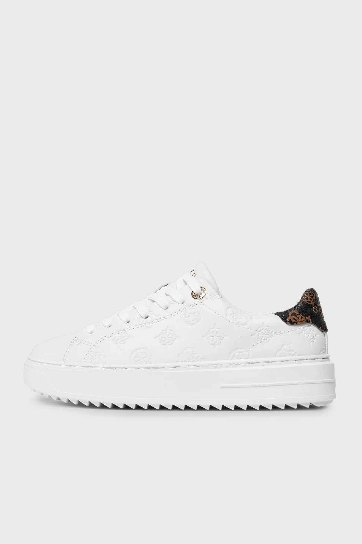 Guess Denesa4 Sneaker FLPDS4FAL12 Bayan Ayakkabı FLPDS4 FAL12 WHITE BEYAZ - 6