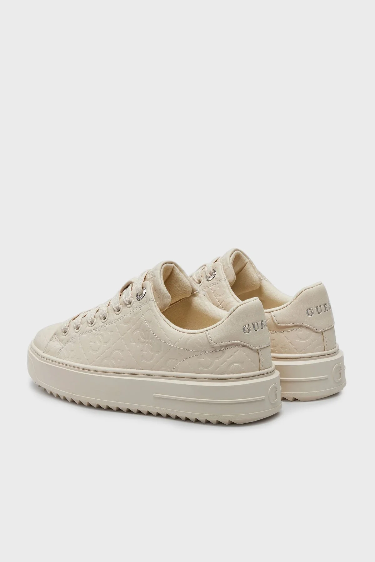 Guess Denesa9 Logolu Sneaker FLTDE9FAL12 Bayan Ayakkabı FLTDE9 FAL12 WHITE BEYAZ - 10