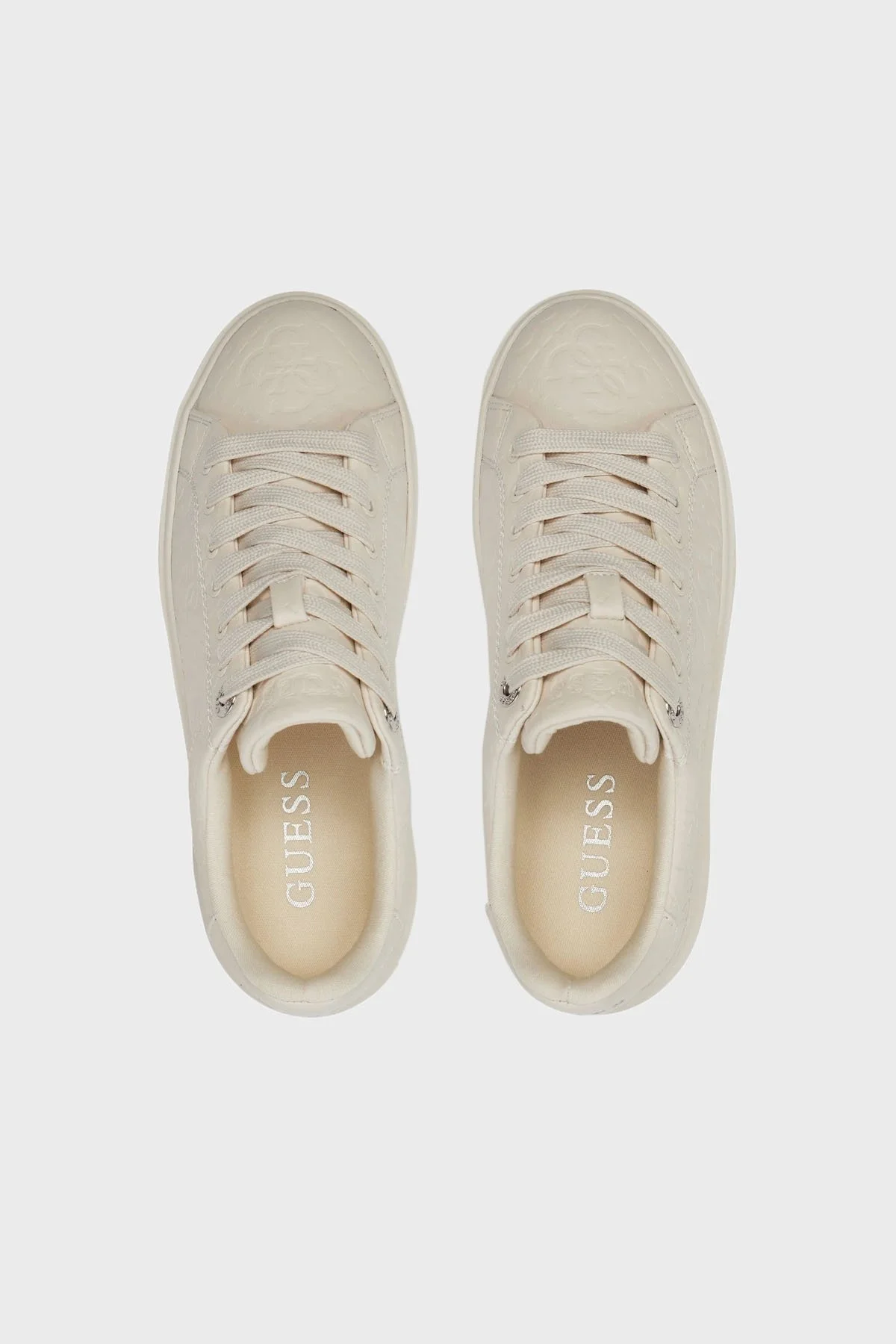Guess Denesa9 Logolu Sneaker FLTDE9FAL12 Bayan Ayakkabı FLTDE9 FAL12 WHITE BEYAZ - 17